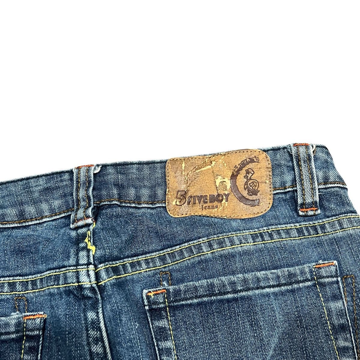 Japanese Brand 5FiveBoy Flared Denim Pant Size US 28 / EU 44 - 9 Thumbnail