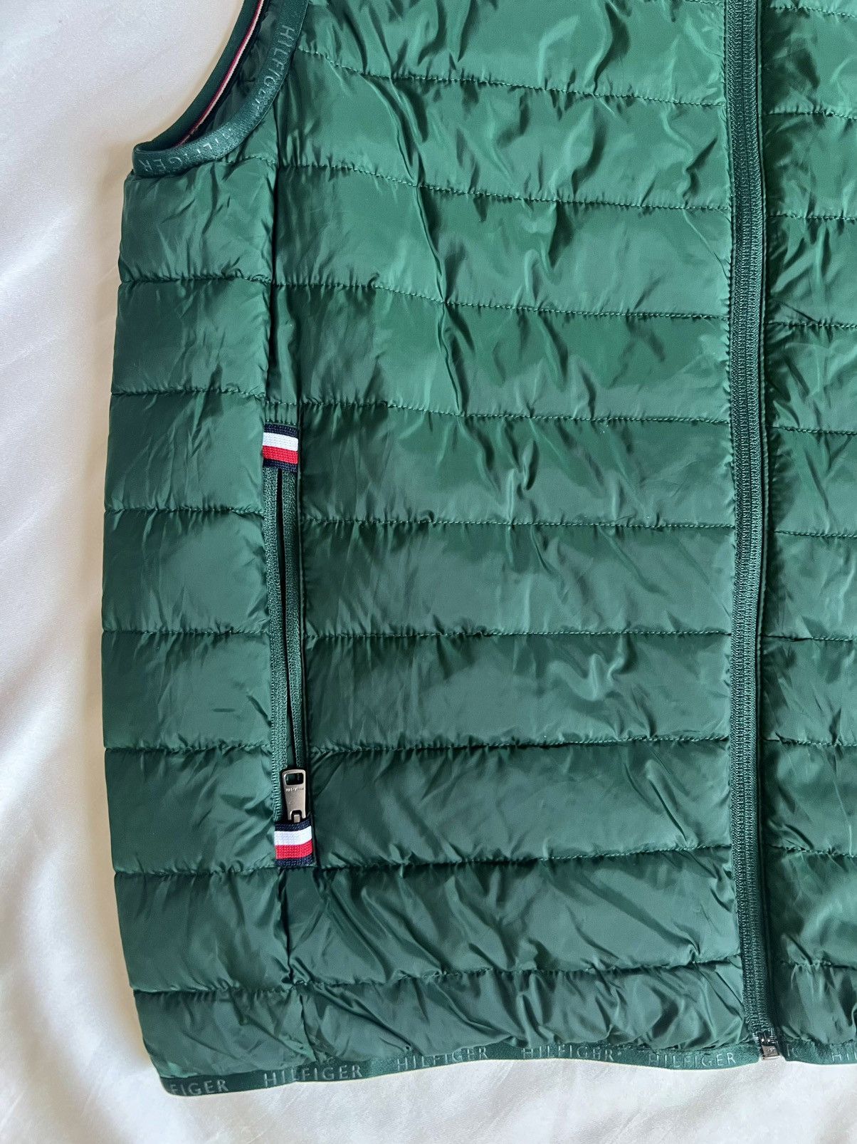 Tommy Hilfiger Tommy Hilfiger new w tags green puffer gilet packable - M Size US M / EU 48-50 / 2 - 6 Thumbnail