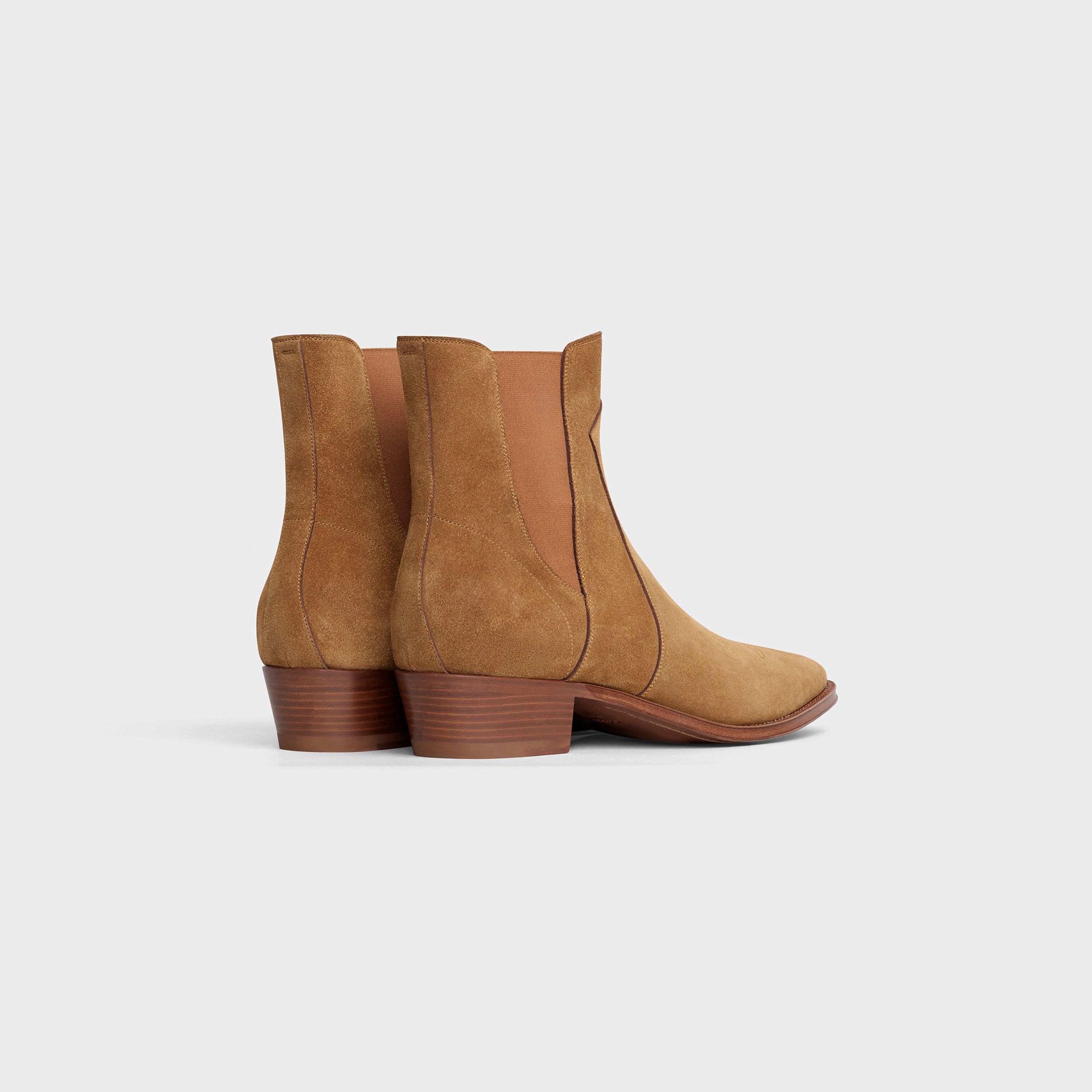 Celine o1bcso1str1123 332843003C.19TO Boots in Havana Size US 7 / EU 40 - 2 Thumbnail