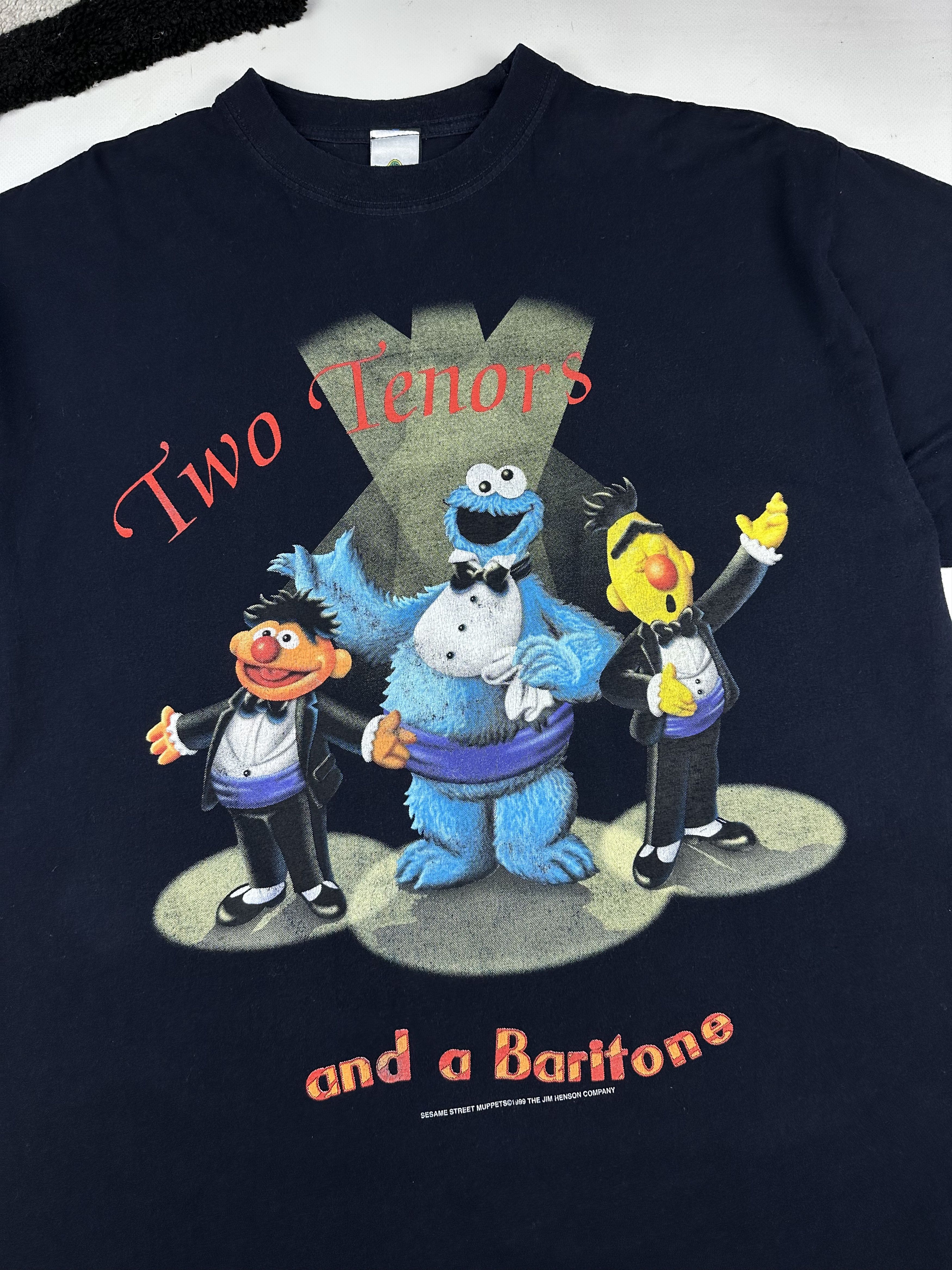 Cartoon Network Vintage 90s Jim Henson Muppets Animal Sesame Street T-shirt Size US XL / EU 56 / 4 - 2 Thumbnail