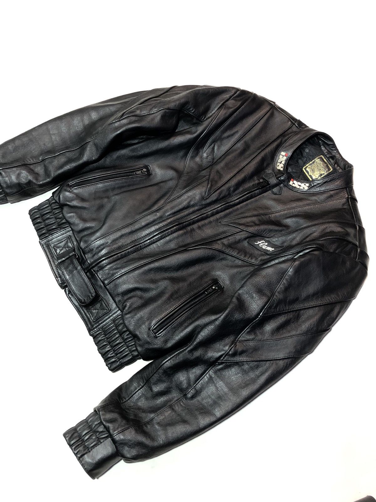 Ferrari × Honda × Yamaha IXS Motorcycle Leather Jacket Racing Vintage Size US M / EU 48-50 / 2 - 9 Thumbnail