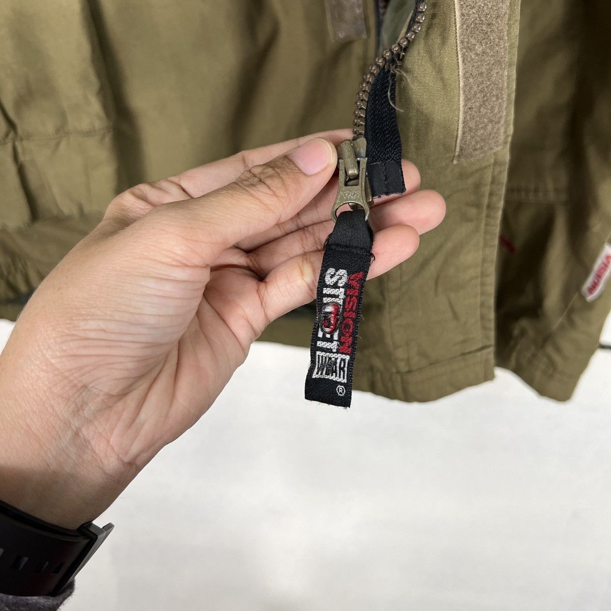 Vintage × Vision Streetwear 🔥 VISION STREETWEAR MILITARY JACKET Size US L / EU 52-54 / 3 - 15 Thumbnail