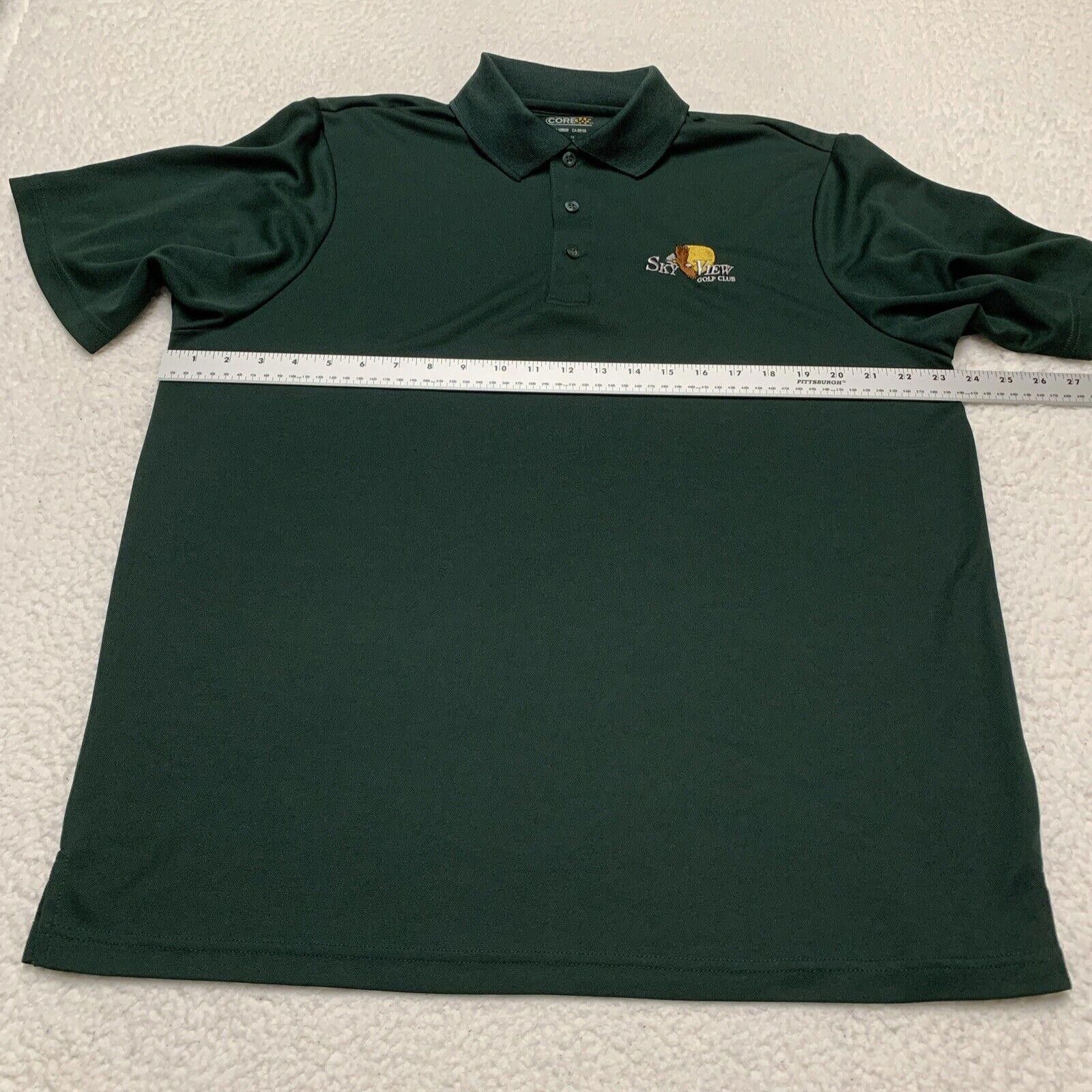 Other Core 365 Mens L Green Dri-Fit Polo Shirt Size US L / EU 52-54 / 3 - 9 Thumbnail
