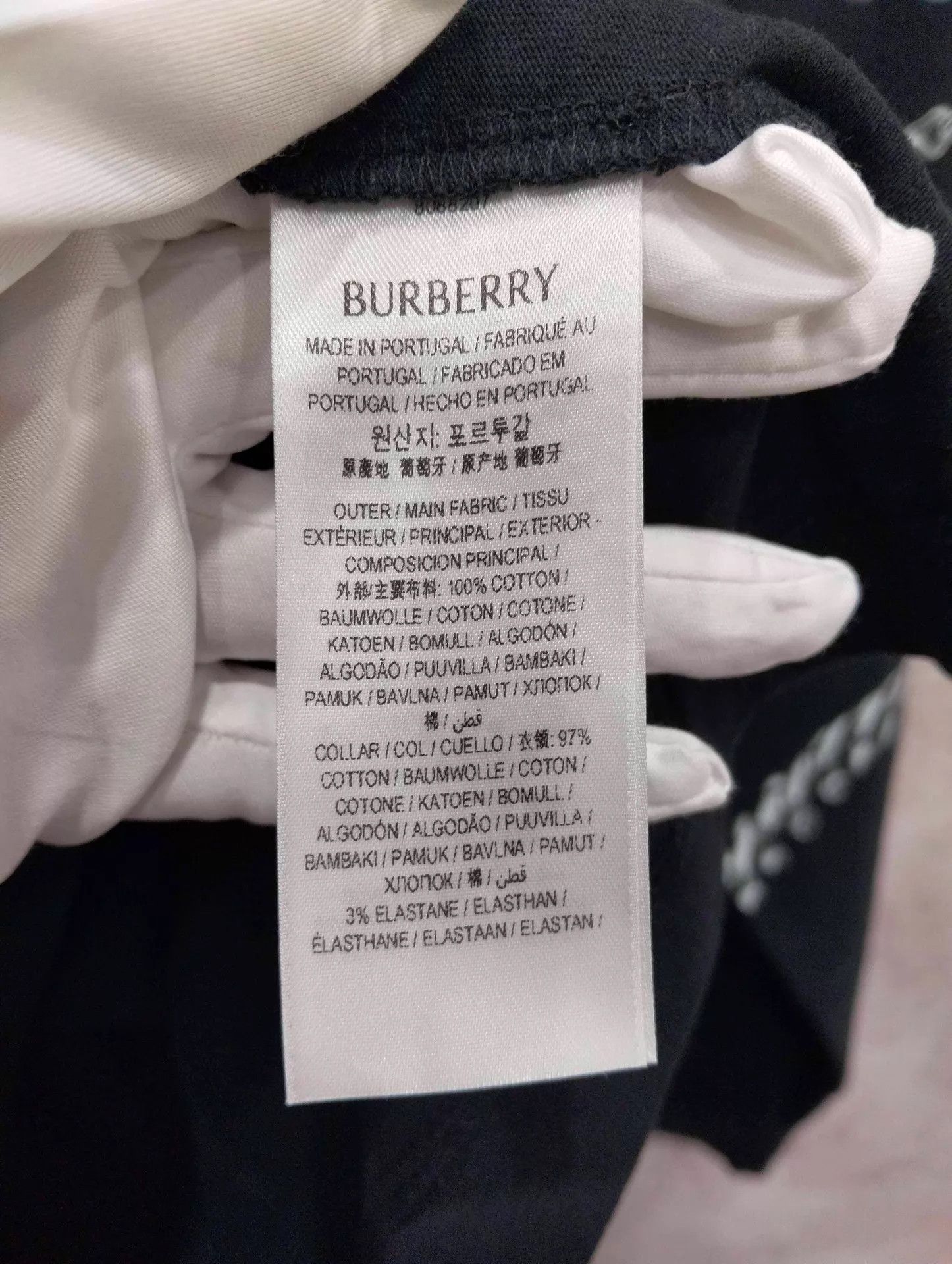 Burberry Burberry black LS T-shirt S Size US S / EU 44-46 / 1 - 5 Thumbnail
