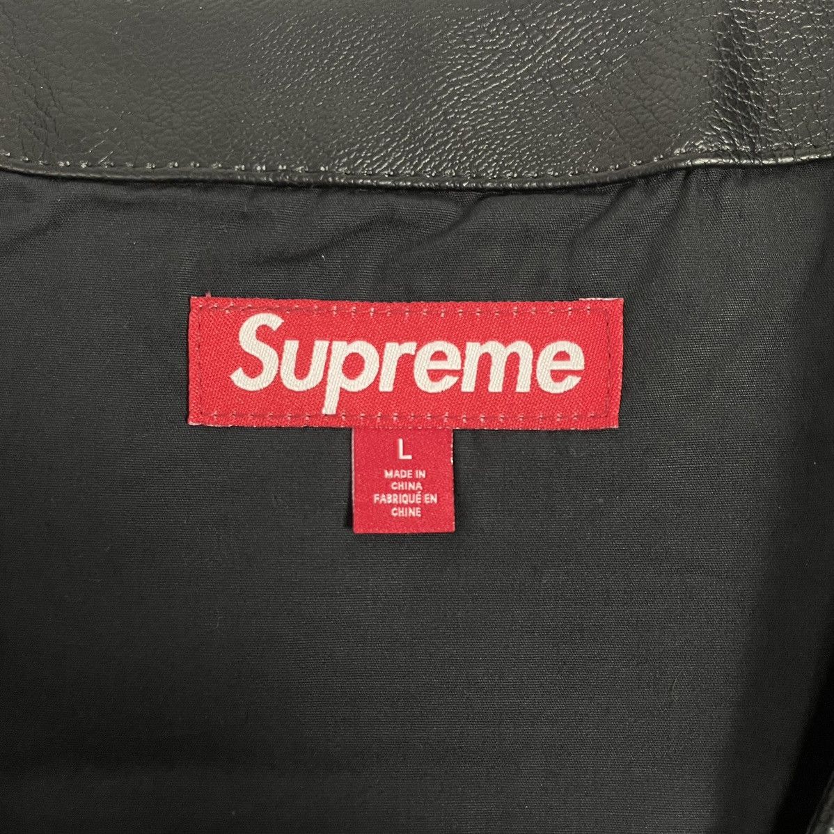 【XXL】Supreme/Toy Machine Leather Vest Supreme/ Toy Machine Faux Leather Vest