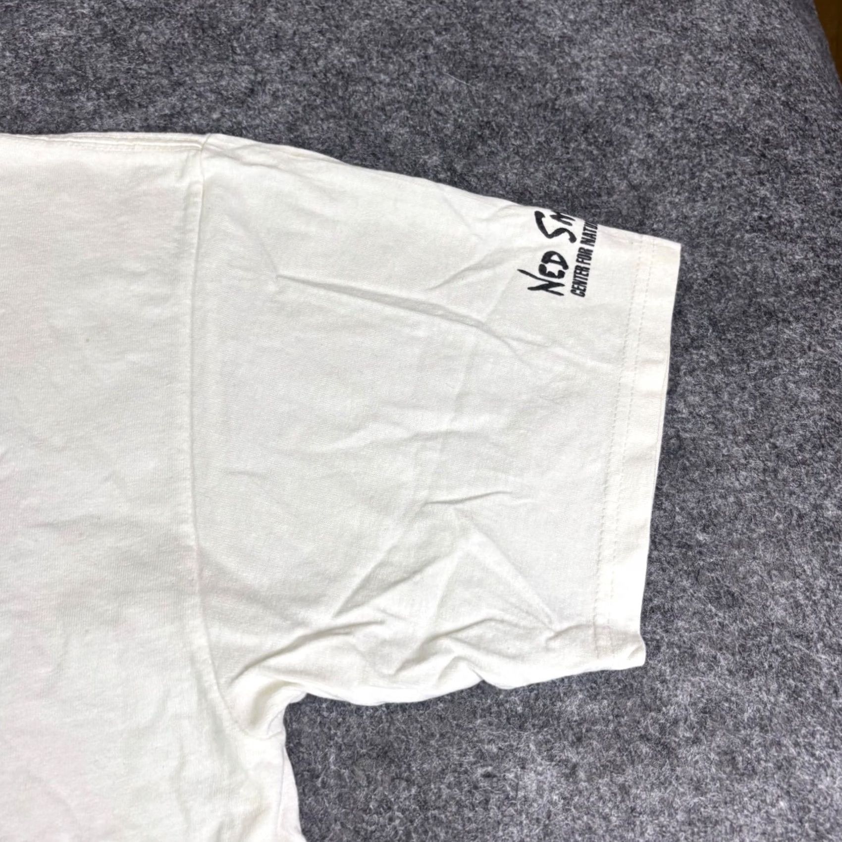 Anvil VINTAGE Wayne Whelpton Butterfly T-Shirt Ned Smith Nature Art White Large Mens Graphic Tee 2000s 100% Cotton Size US L / EU 52-54 / 3 - 7 Thumbnail