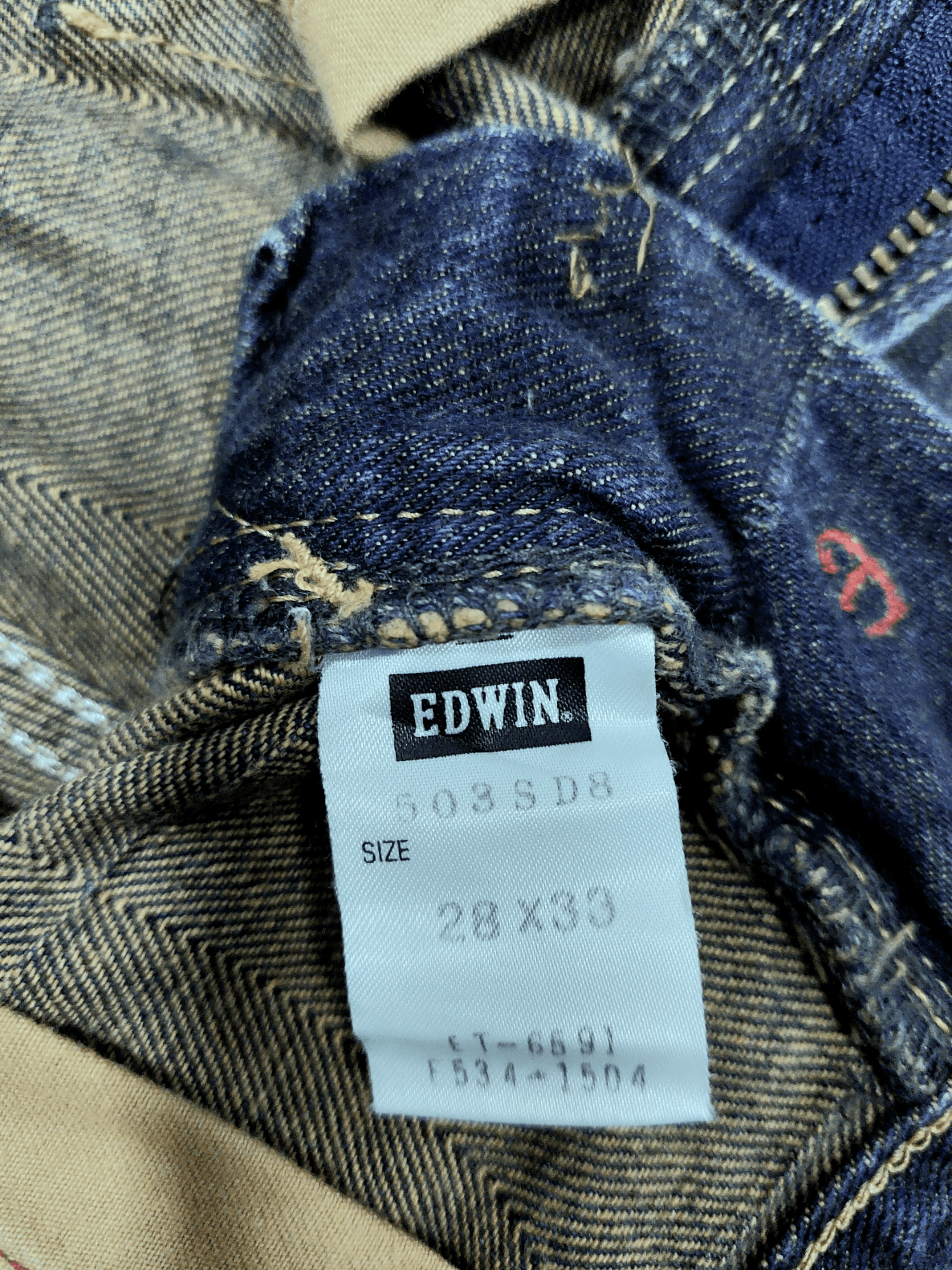 Edwin × If Six Was Nine Edwin 503 SD Super Flare Denim Size US 32 / EU 48 - 16 Thumbnail