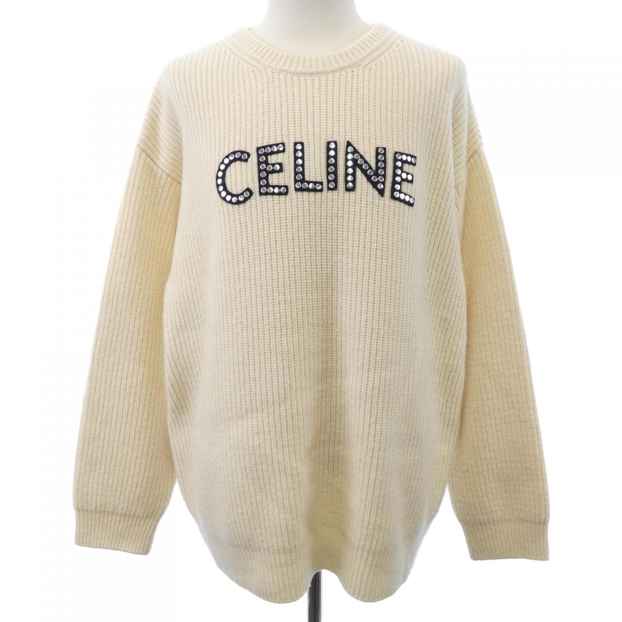 Celine Celine CELINE Knit Top Textile Tops 2A68W642Q DUTY FREE for USA Size ONE SIZE - 1 Thumbnail