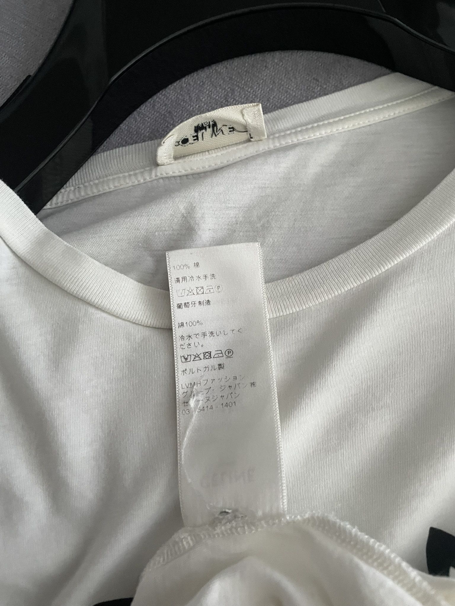Celine Celine White Logo T Shirt Size L / US 10 / IT 46 - 6 Thumbnail