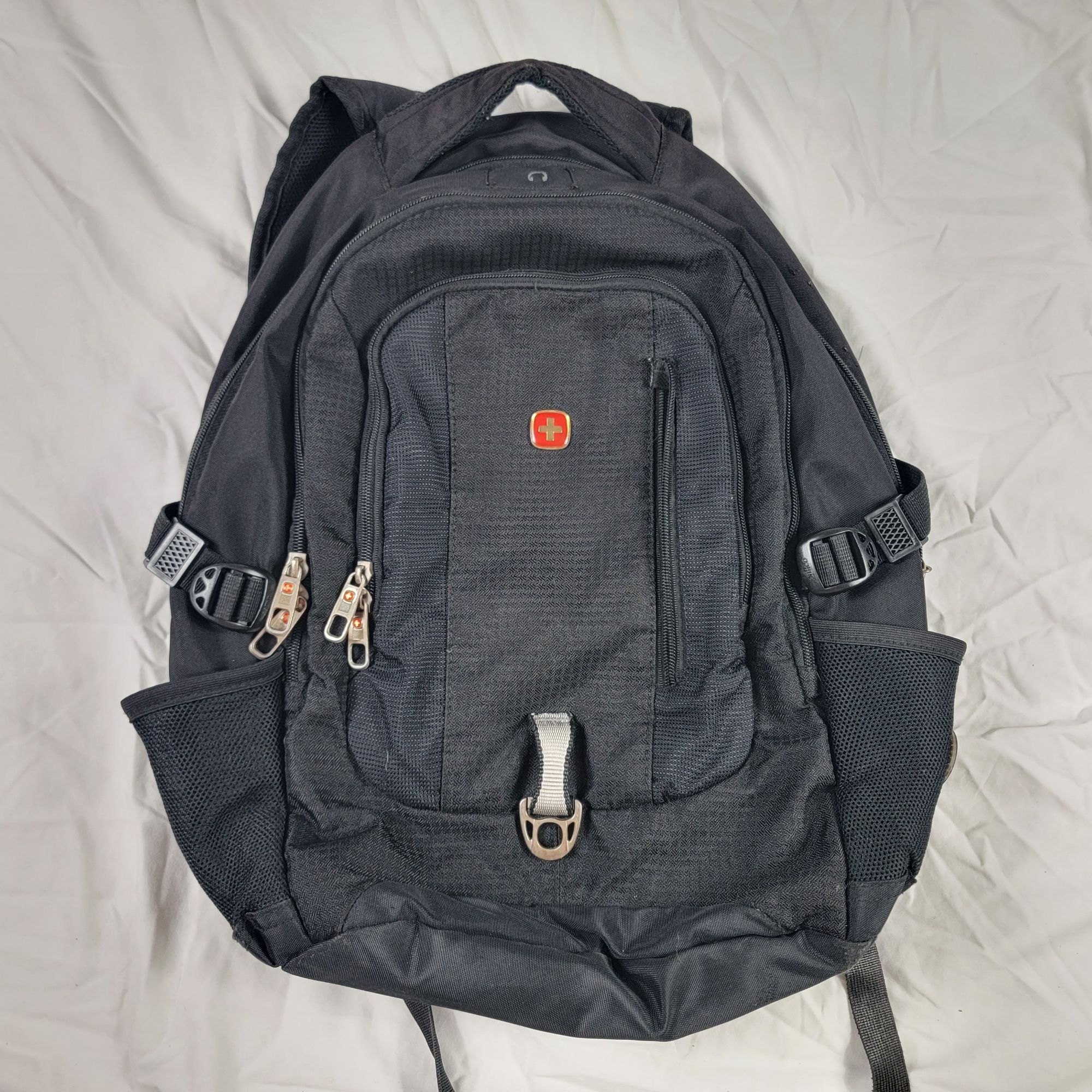 Swissgear SwissGear 3101 Laptop Backpack Black Gray Travel Bag Casual Size ONE SIZE - 1 Thumbnail