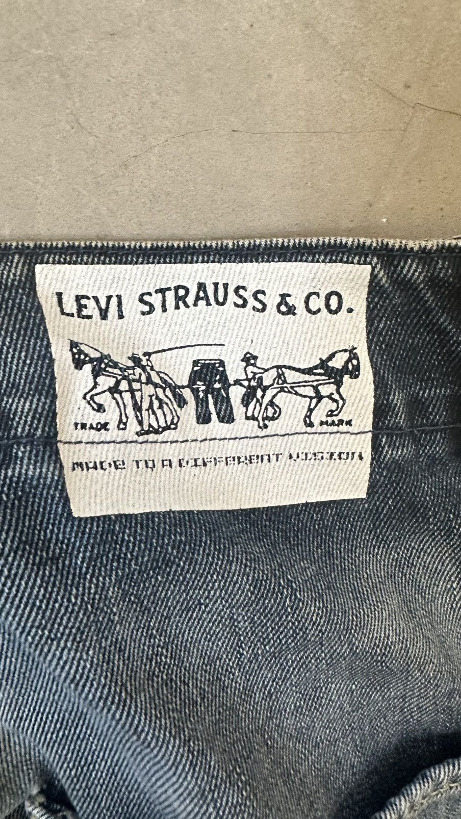 Levi's VINTAGE LEVIS ENGINEER WHITE TAG DENIM PANT Size US 32 / EU 48 - 13 Thumbnail