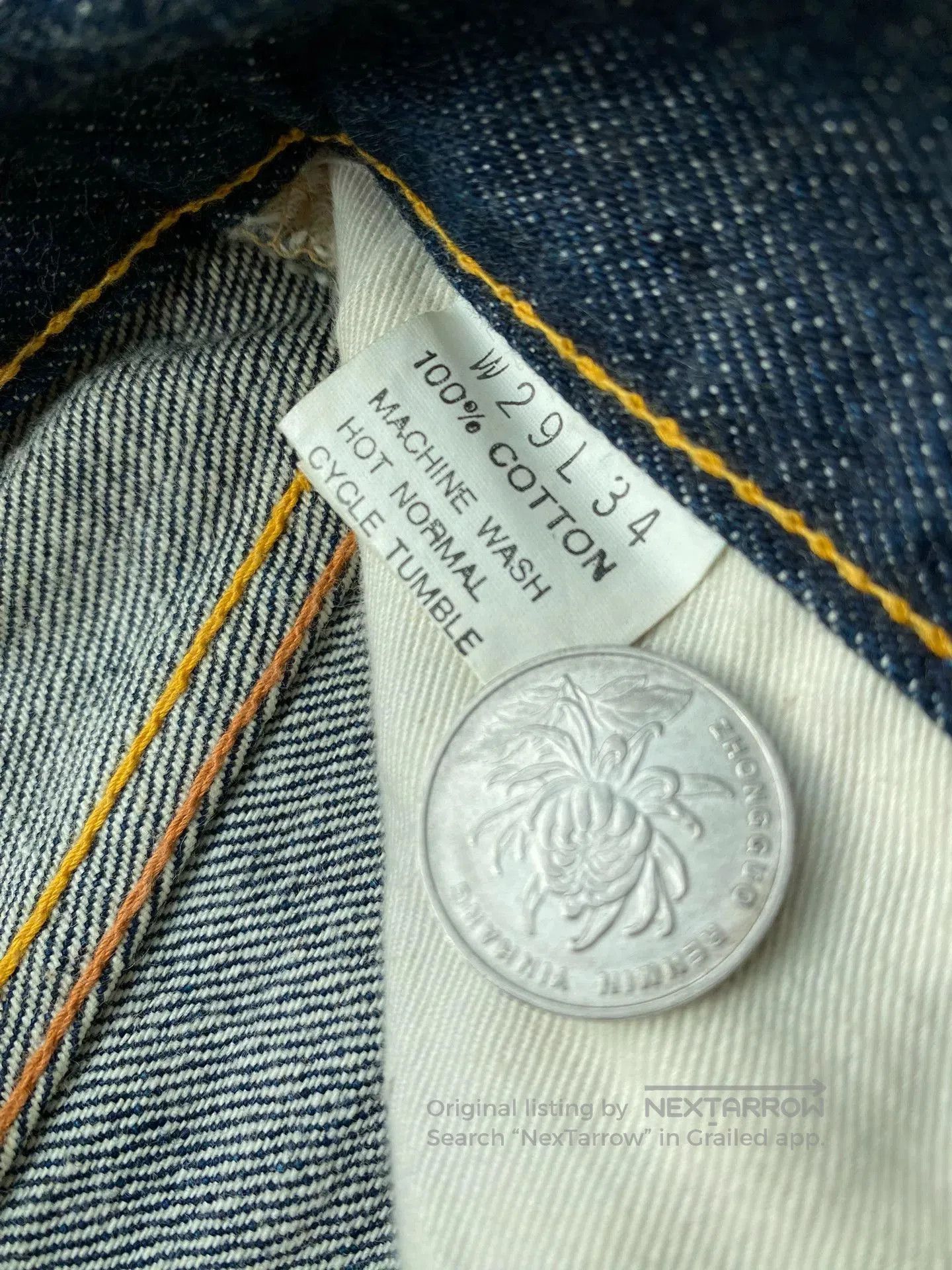 Evisu Evisu No.2 Tiger Ear Jeans. Size US 29 - 7 Thumbnail