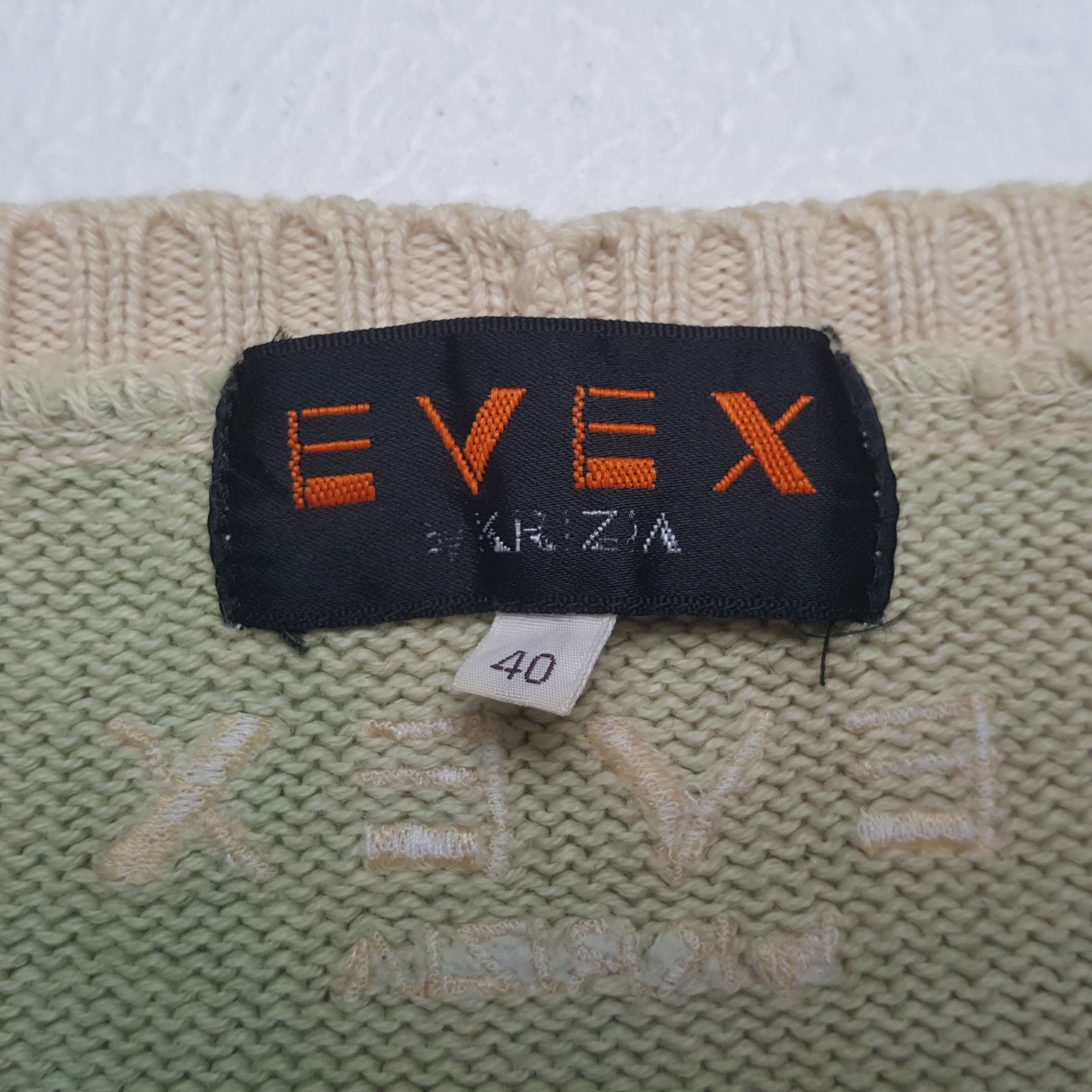 Japanese Brand Vintage Evex Wild Life x Japan Brand Habitat Knitwear RR1 Size L / US 10 / IT 46 - 5 Thumbnail