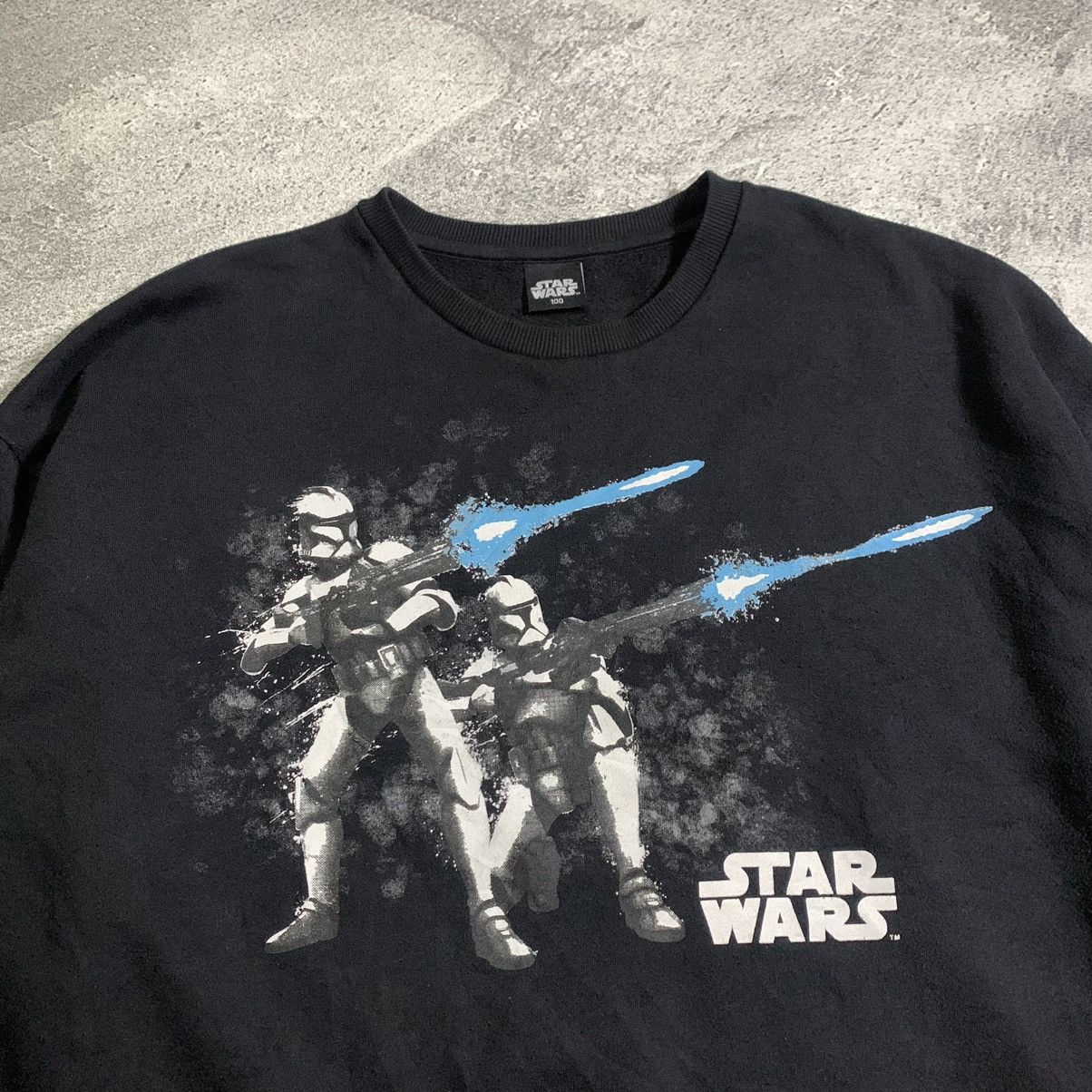 Star Wars Official Star Wars Crewneck Size US L / EU 52-54 / 3 - 2 Thumbnail