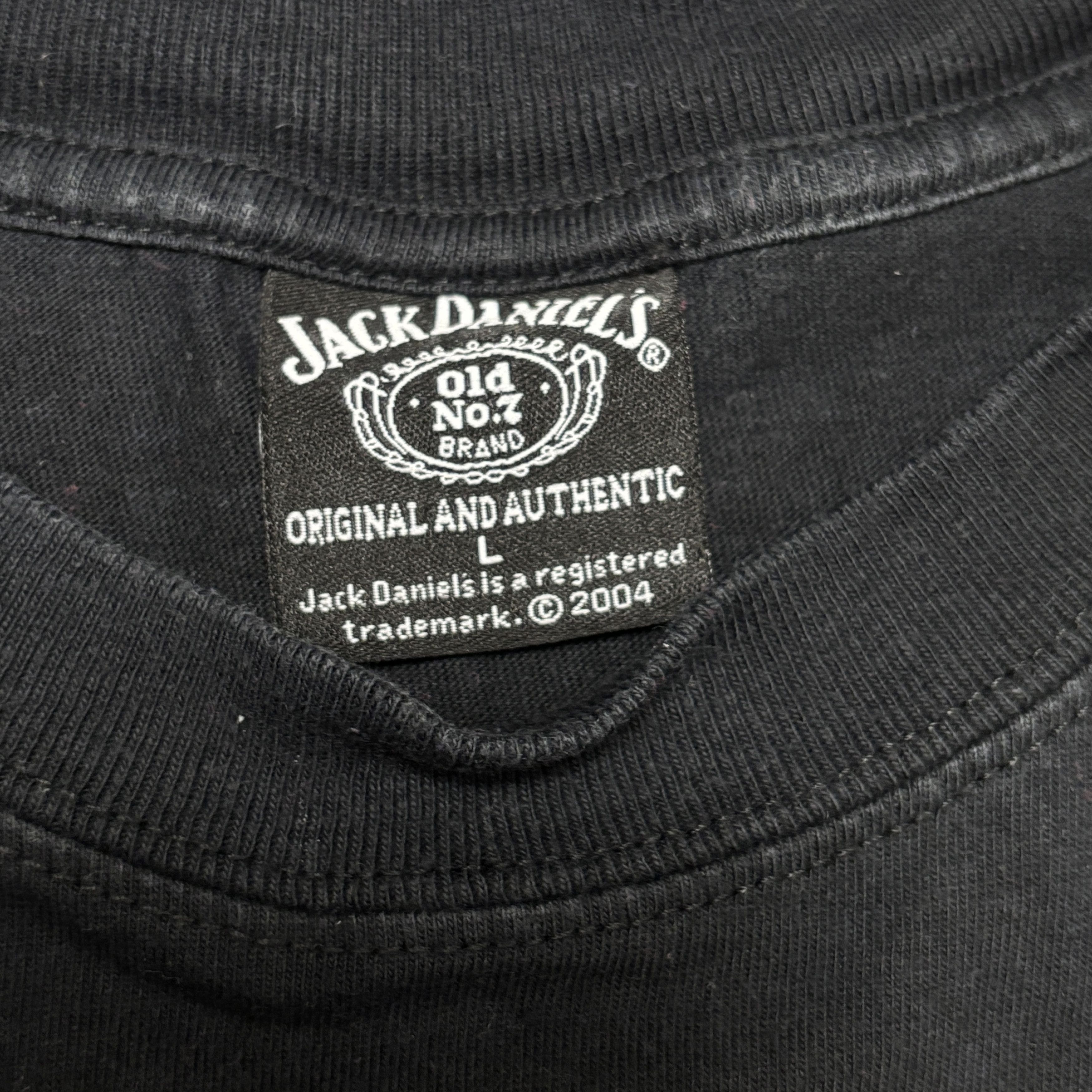 Band Tees × Vintage Vintage Jack Daniels Shirt Alcohol Whiskey 90s Graphic Tee Size US L / EU 52-54 / 3 - 6 Thumbnail
