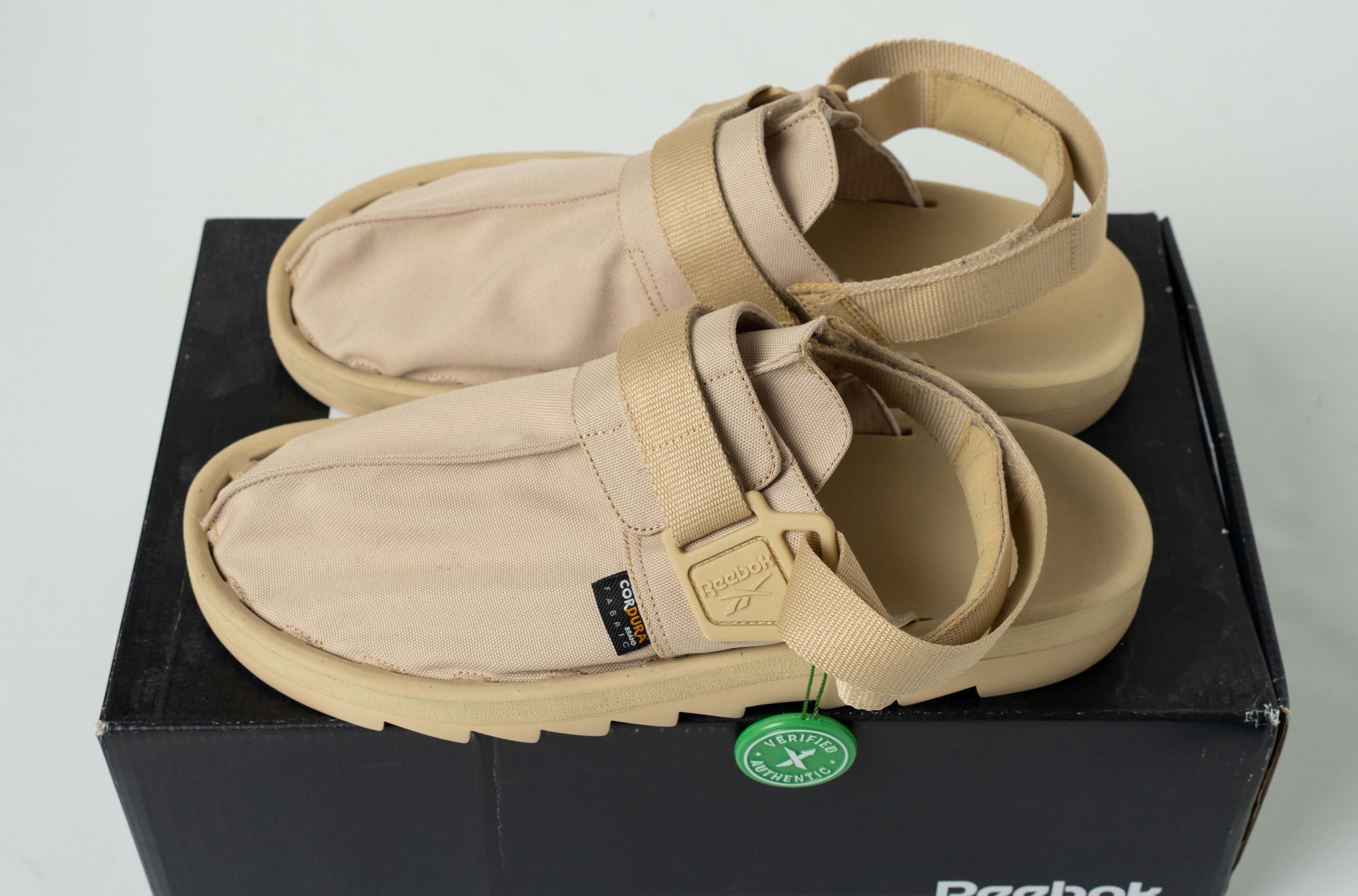 Reebok Reebok Beatnik men size 13 Beige Mules Codura new w box Size US 13 / EU 46 - 1 Thumbnail