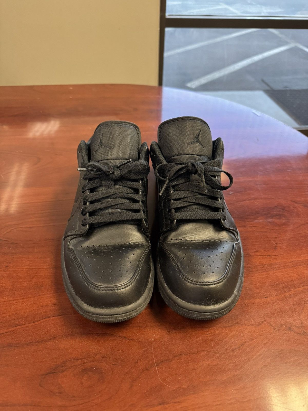Jordan Brand Black Jordan 1 lows Size US 11 / EU 44 - 2 Thumbnail
