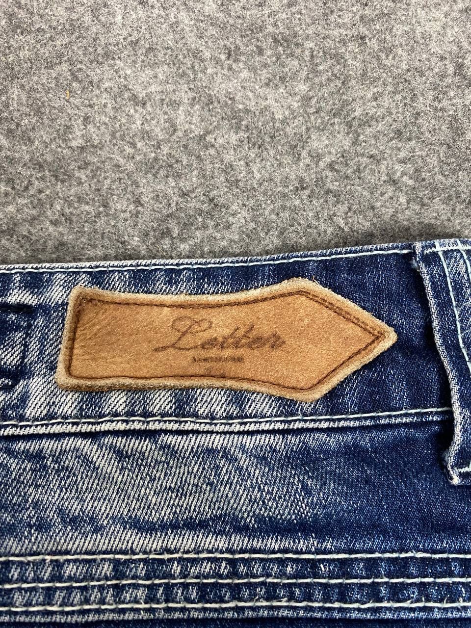 Japanese Brand back number japanese brands distressed denim nice design Size 30" / US 8 / IT 44 - 5 Thumbnail