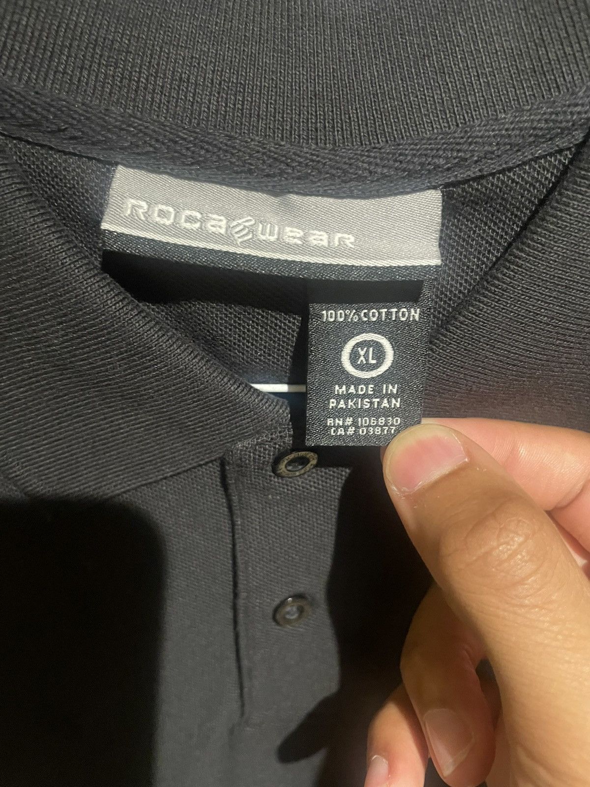 Rocawear Vintage Rocawear Polo Tee Size US XL / EU 56 / 4 - 3 Thumbnail