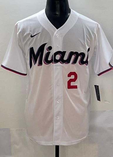 MLB Miami Marlins #2 Chisholm Jr Jersey XL Size US XL / EU 56 / 4 - 2 Thumbnail