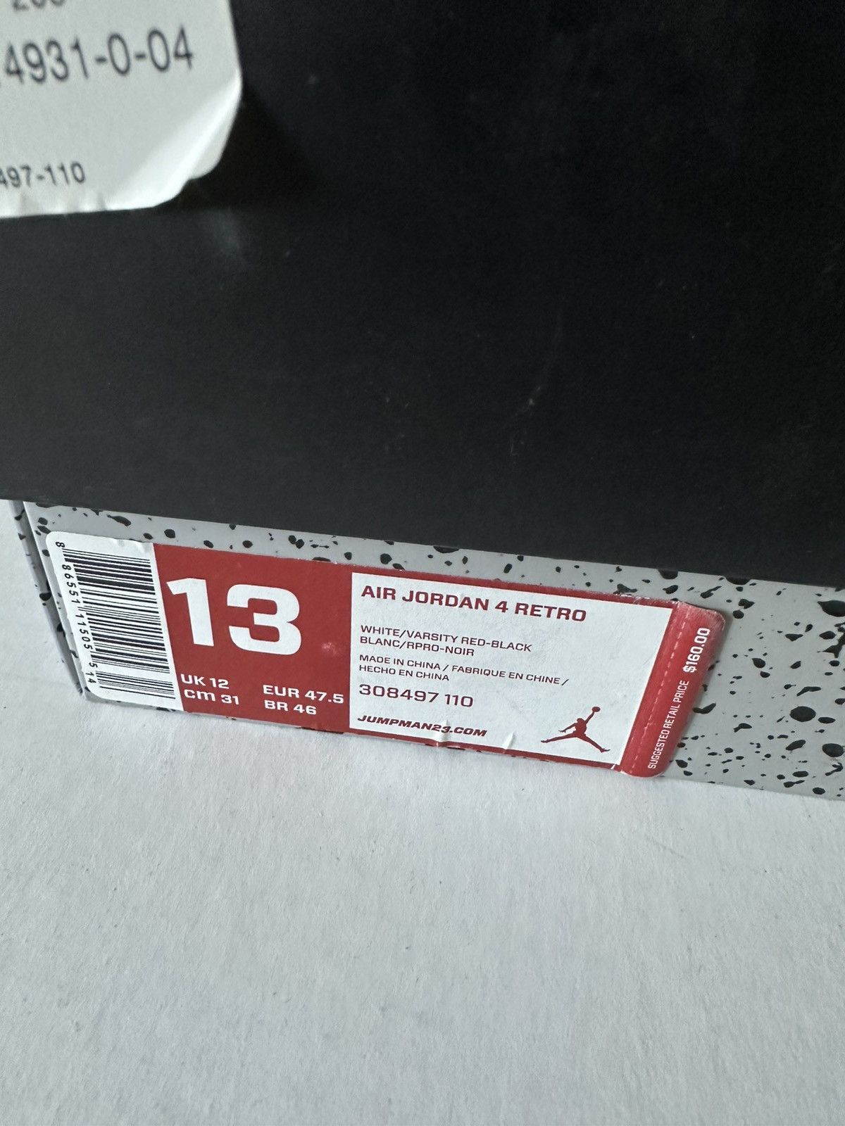Jordan Brand Jordan 4 Fire Red 2012 Size US 13 / EU 46 - 7 Thumbnail