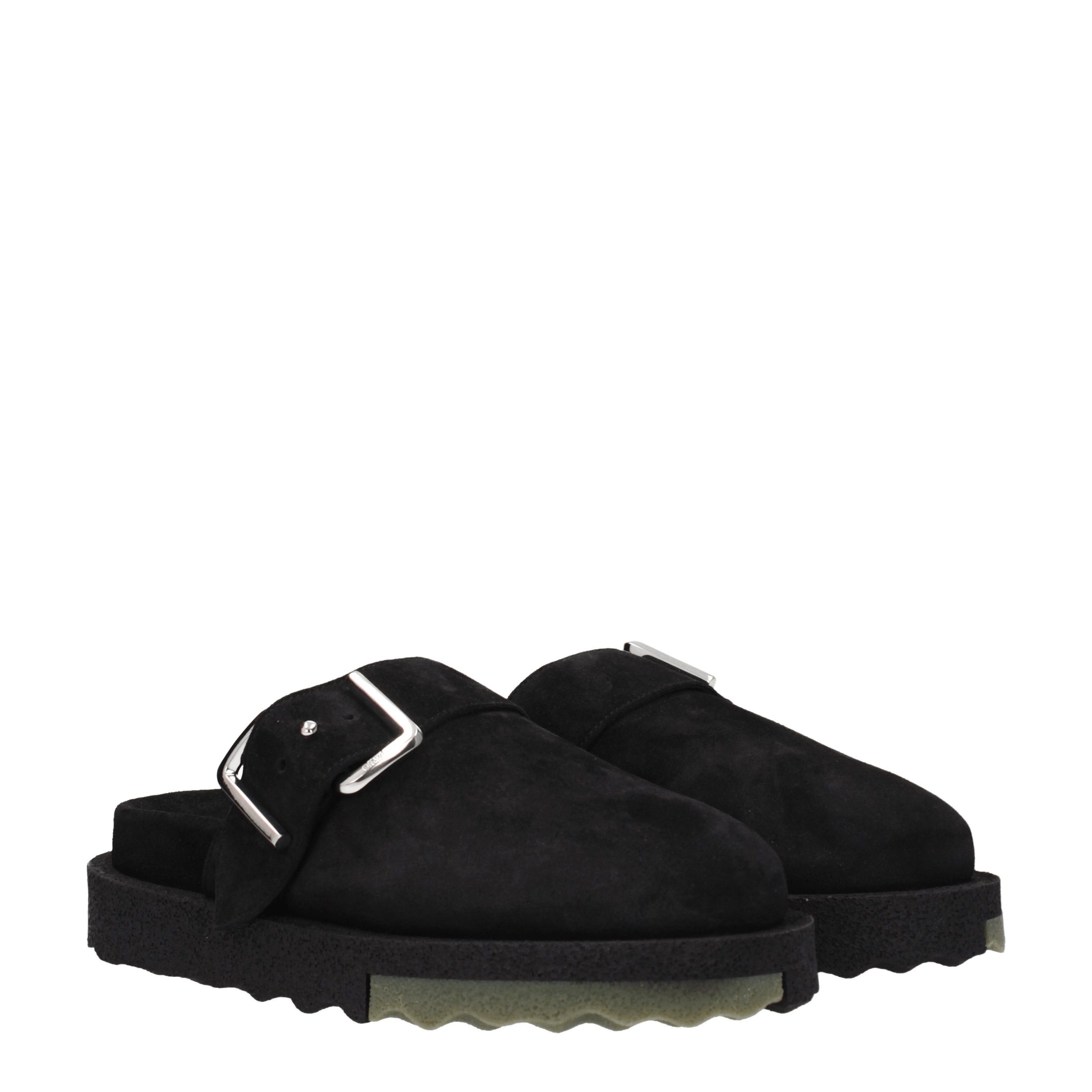 Off-White Slippers in Suede Size US 10 / EU 43 - 1 Thumbnail