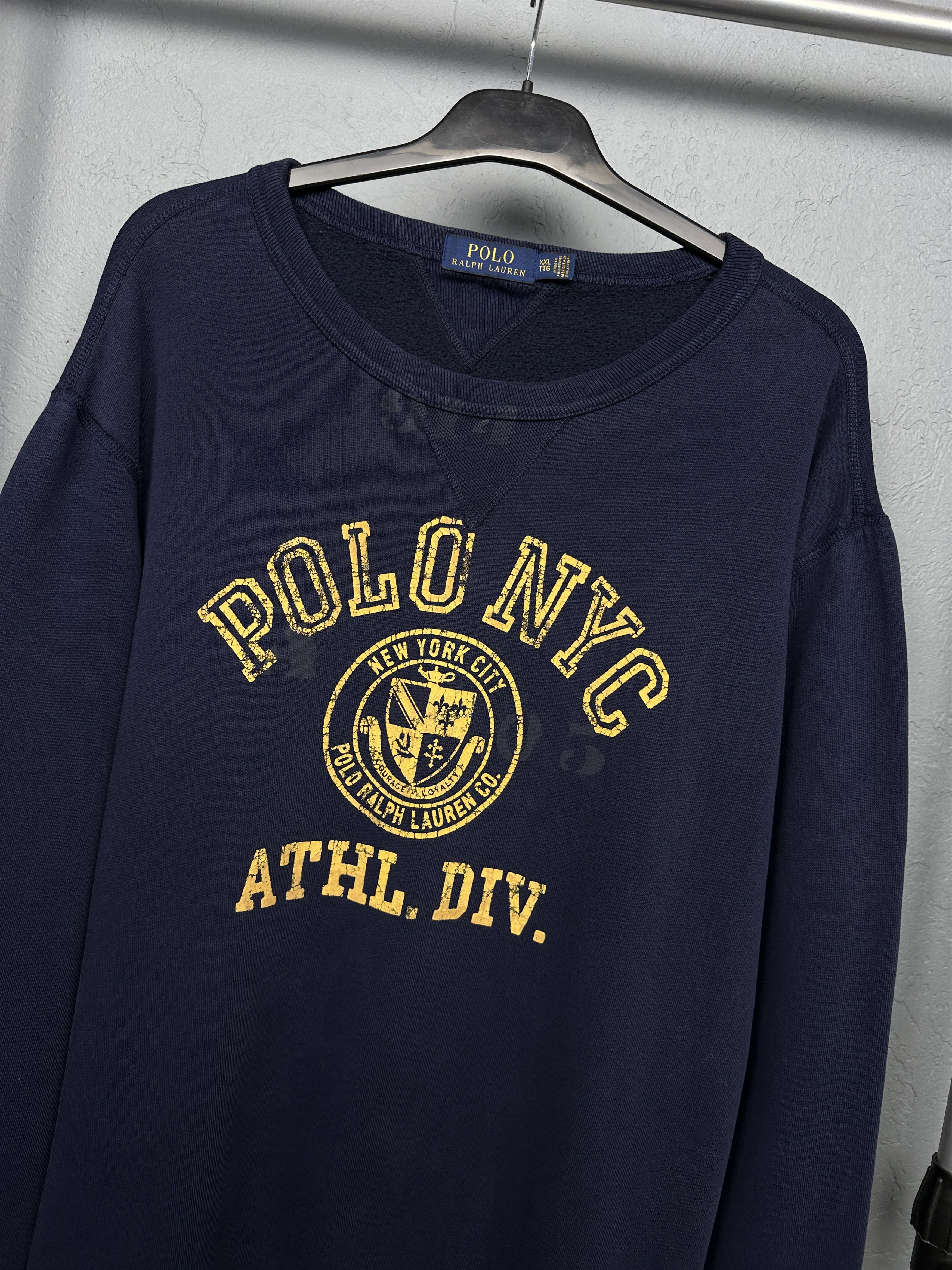 Polo Ralph Lauren Polo Ralph Lauren NYC Mens Crew Neck Sweatshirt Size US XXL / EU 58 / 5 - 2 Thumbnail