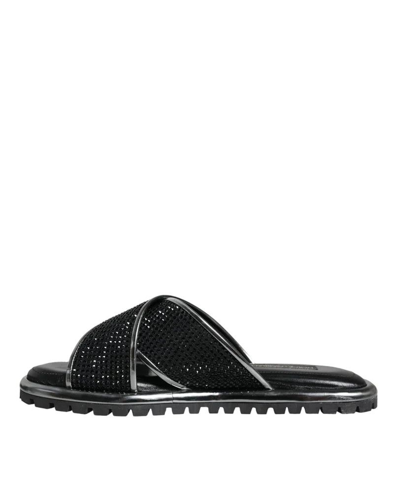 Dolce & Gabbana o1y0125 Slippers in Black Size US 10 / EU 43 - 2 Thumbnail