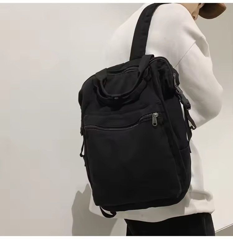 Japanese Brand Canvas Backpack Size ONE SIZE - 1 Thumbnail