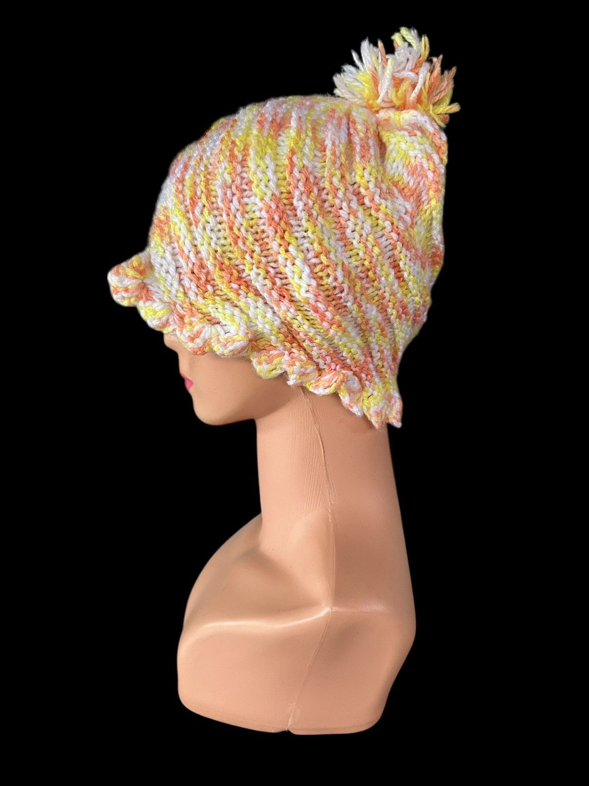 Kapital Crochet Knitted Handmade Beanie Hats Size ONE SIZE - 2 Thumbnail