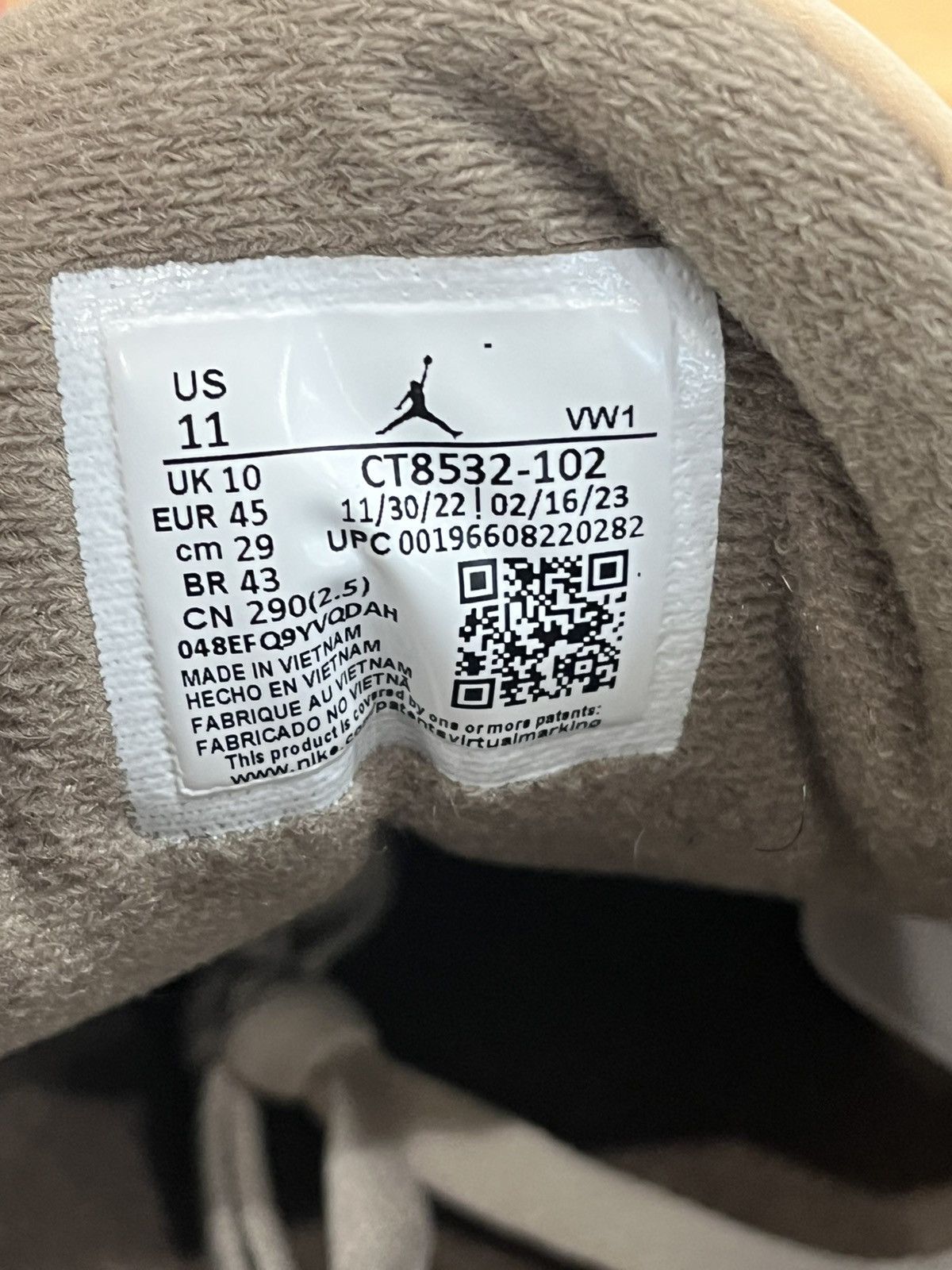 Jordan Brand Jordan 3 Retro Palomino Size US 11 / EU 44 - 10 Thumbnail