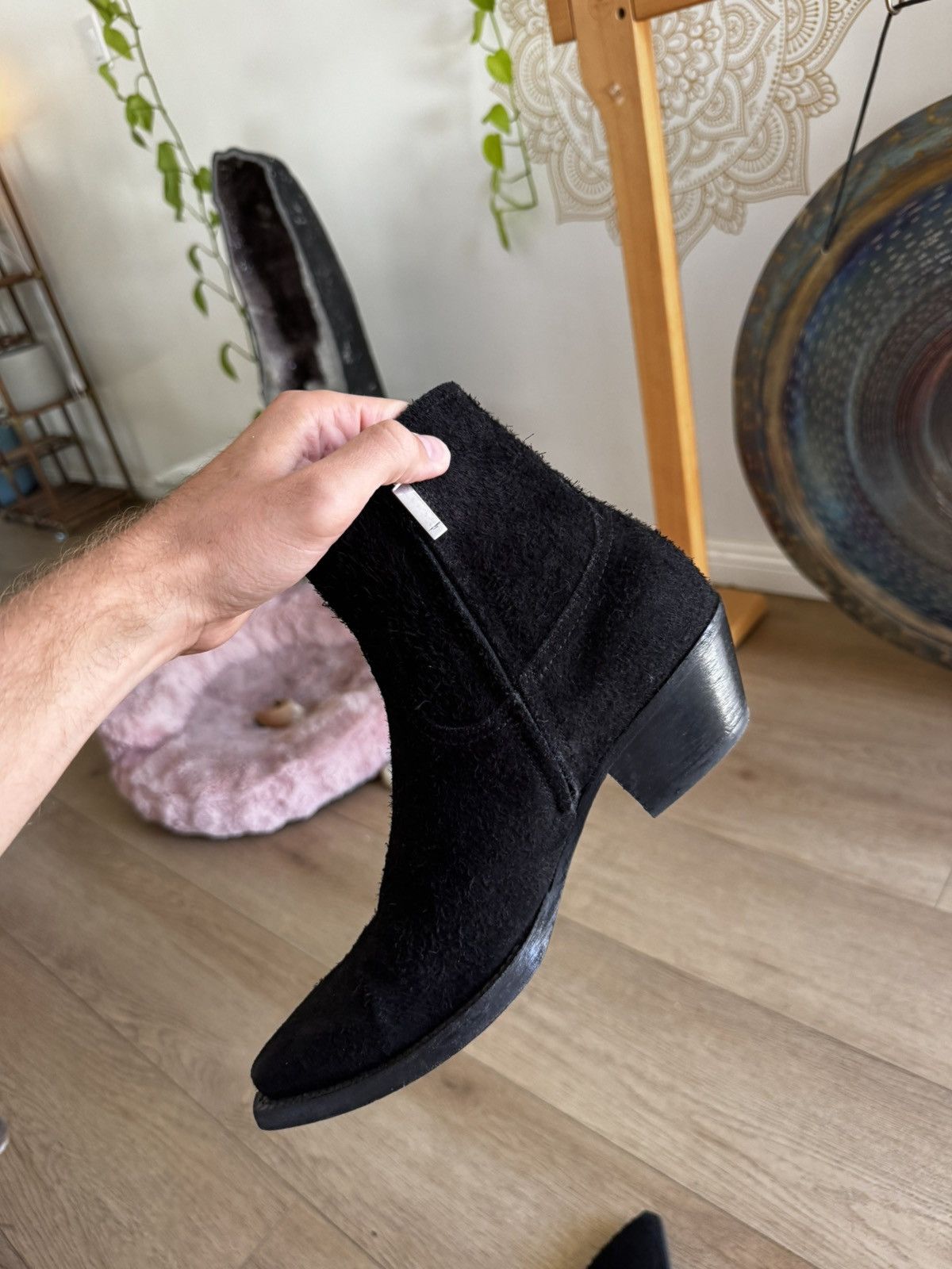 Saint Laurent Paris Suede Lukas Boots Size US 8 / EU 41 - 7 Thumbnail