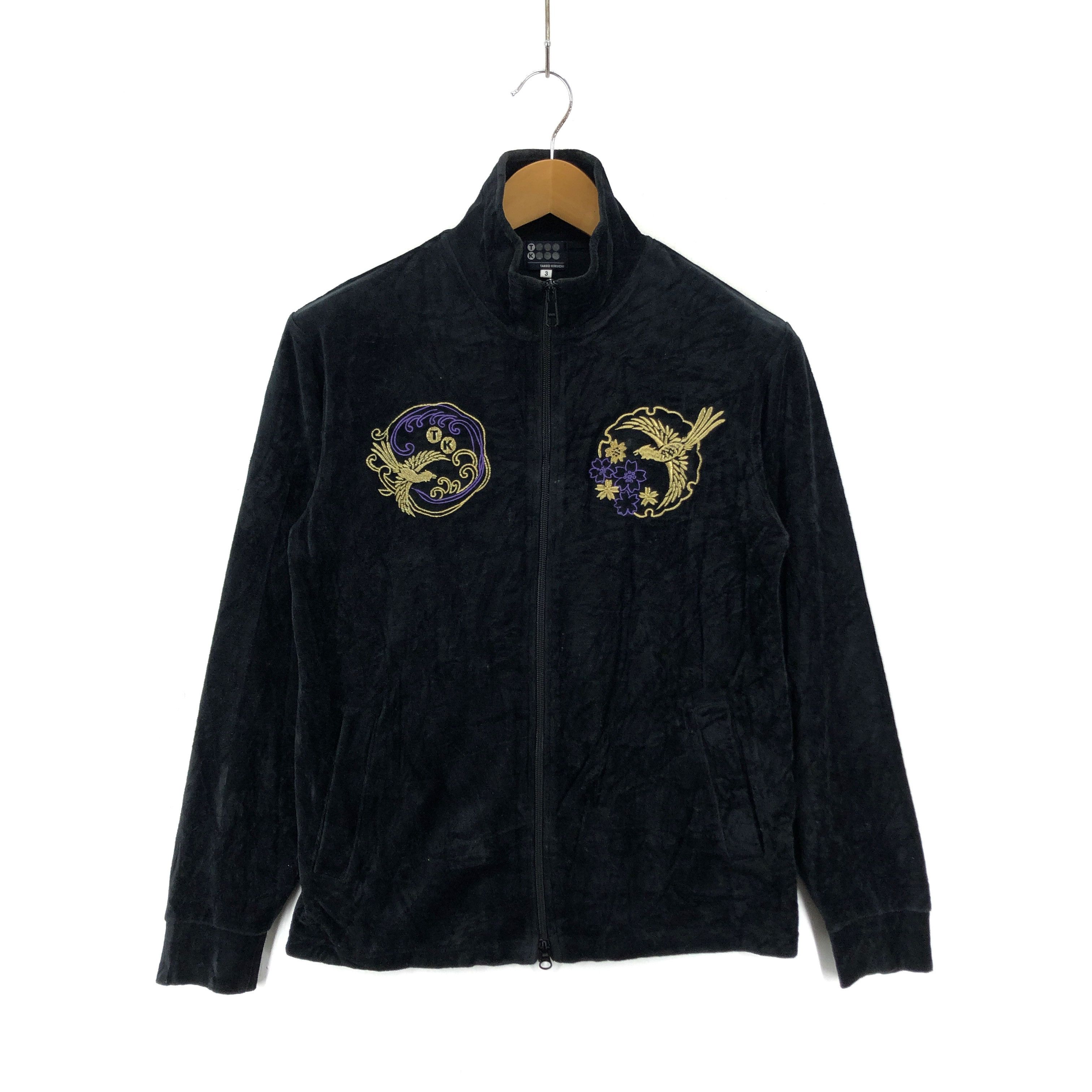 Takeo Kikuchi TAKEO KIKUCHI Zipper Fleece Jacket Rare Design #2018-69 Size US S / EU 44-46 / 1 - 1 Thumbnail