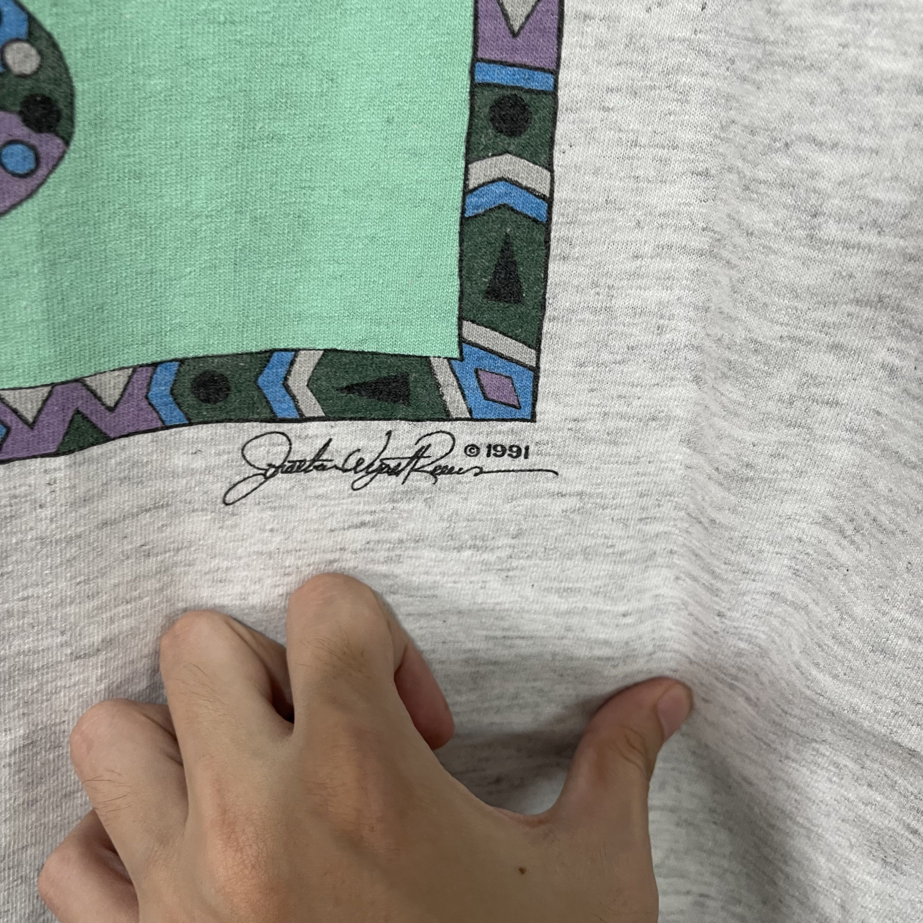 Vintage Vintage 90s Snake Tribal Shirt Size US XL / EU 56 / 4 - 3 Thumbnail
