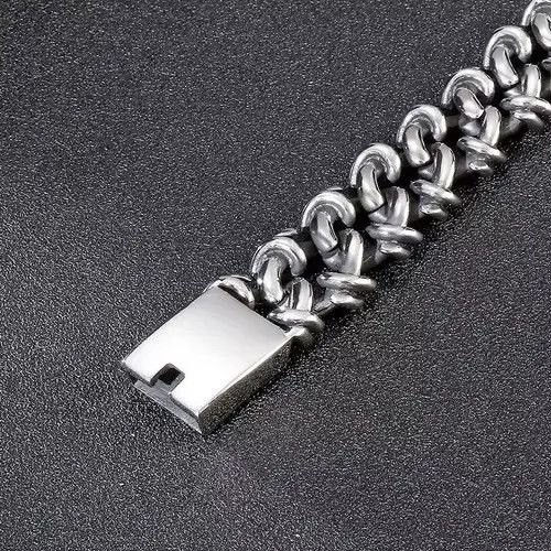 Japanese Brand × Jewelry Wide Cuban Chain Bracelets Size ONE SIZE - 4 Thumbnail