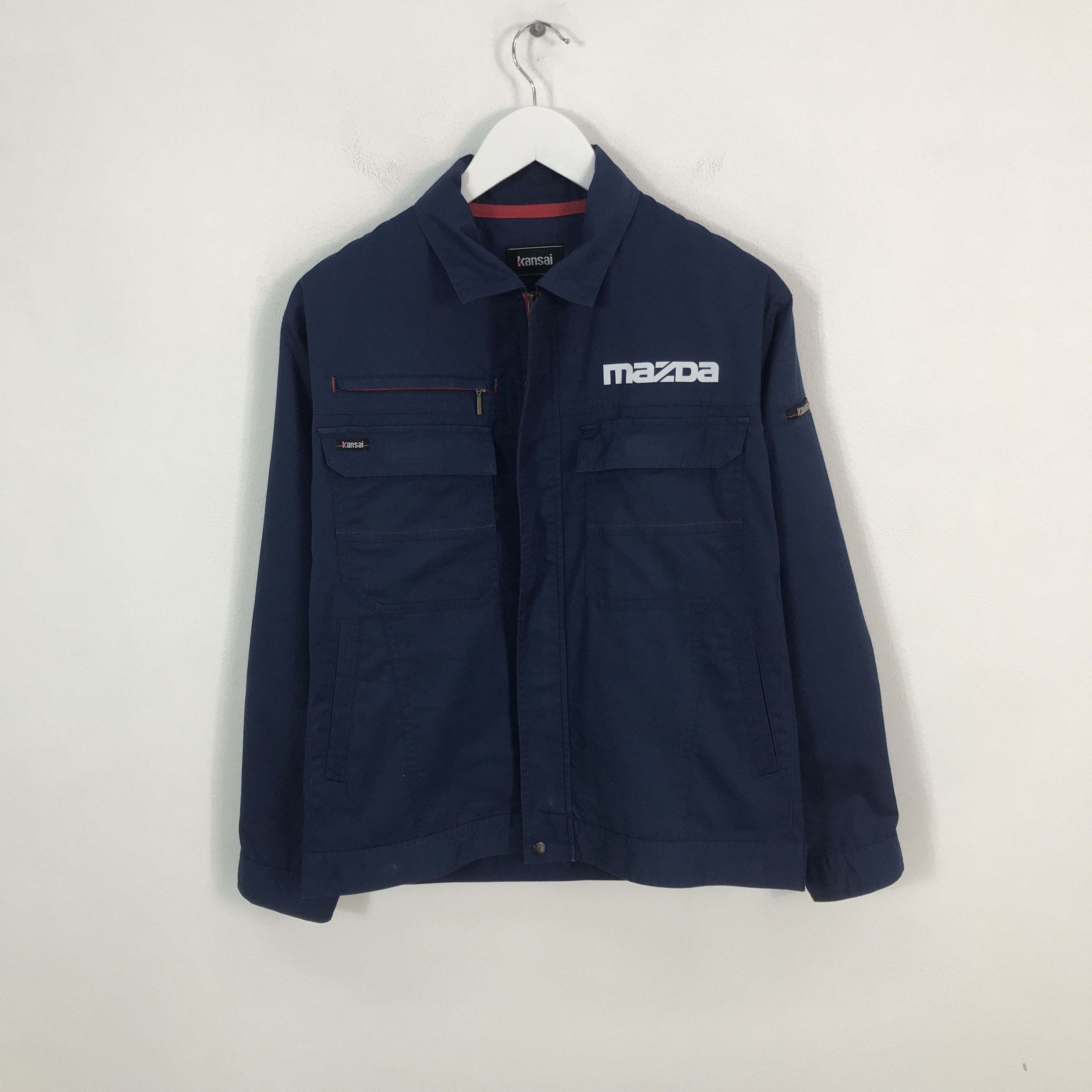 Japanese Brand Rare Mazda Racing Custom Art Sport Jacket Size US L / EU 52-54 / 3 - 2 Thumbnail