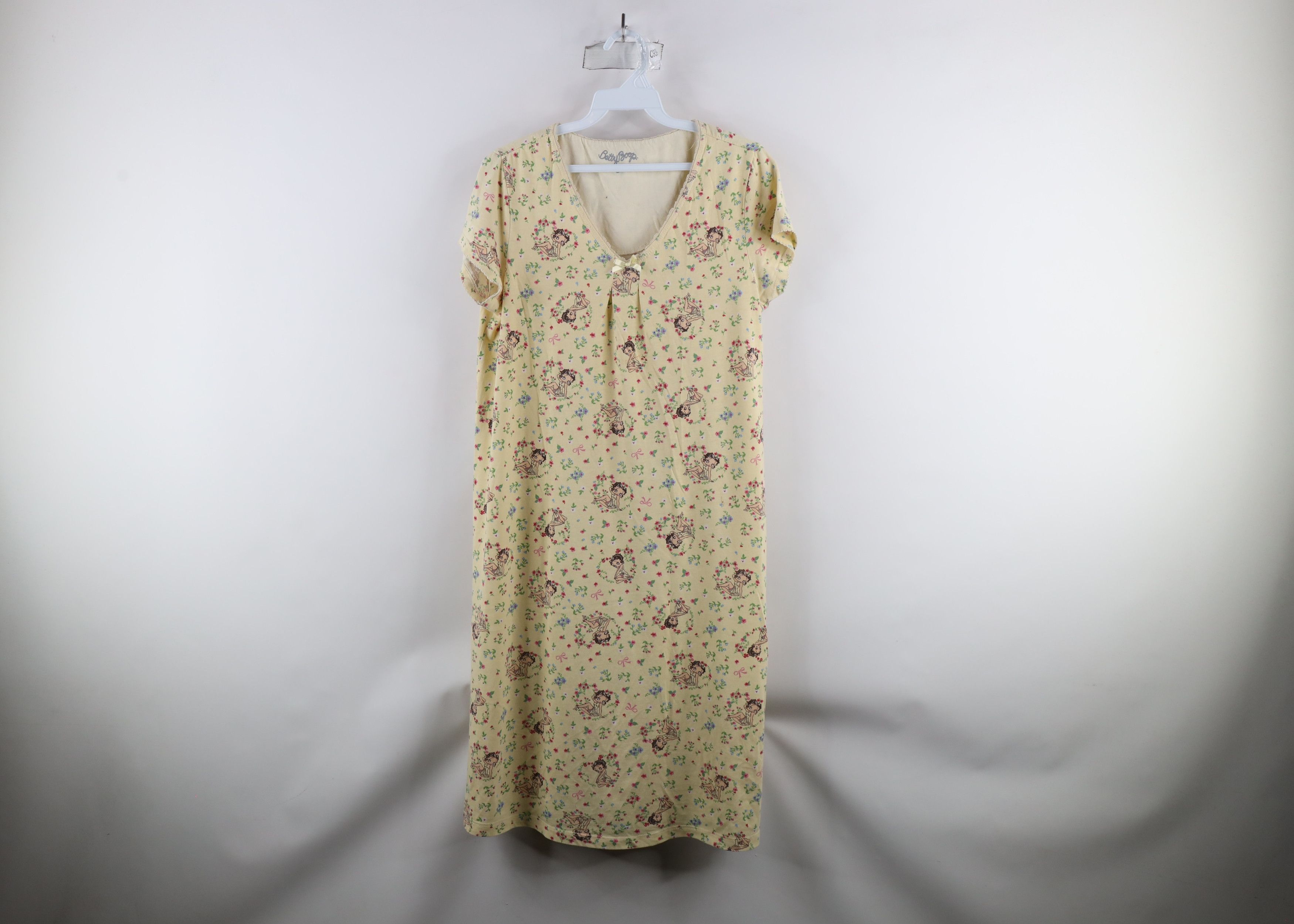 Vintage Vintage Betty Boop Womens Medium Flower Heart All Over Print Size M / US 6-8 / IT 42-44 - 1 Thumbnail
