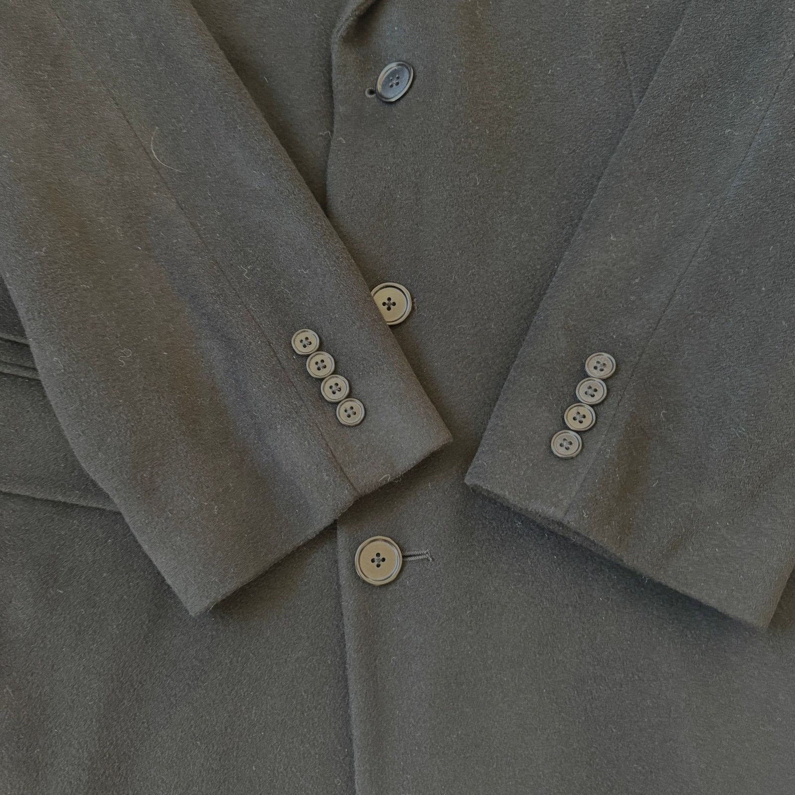 John Varvatos John Varvatos Star USA Cashmere Topcoat Black 44R Size US S / EU 44-46 / 1 - 9 Thumbnail