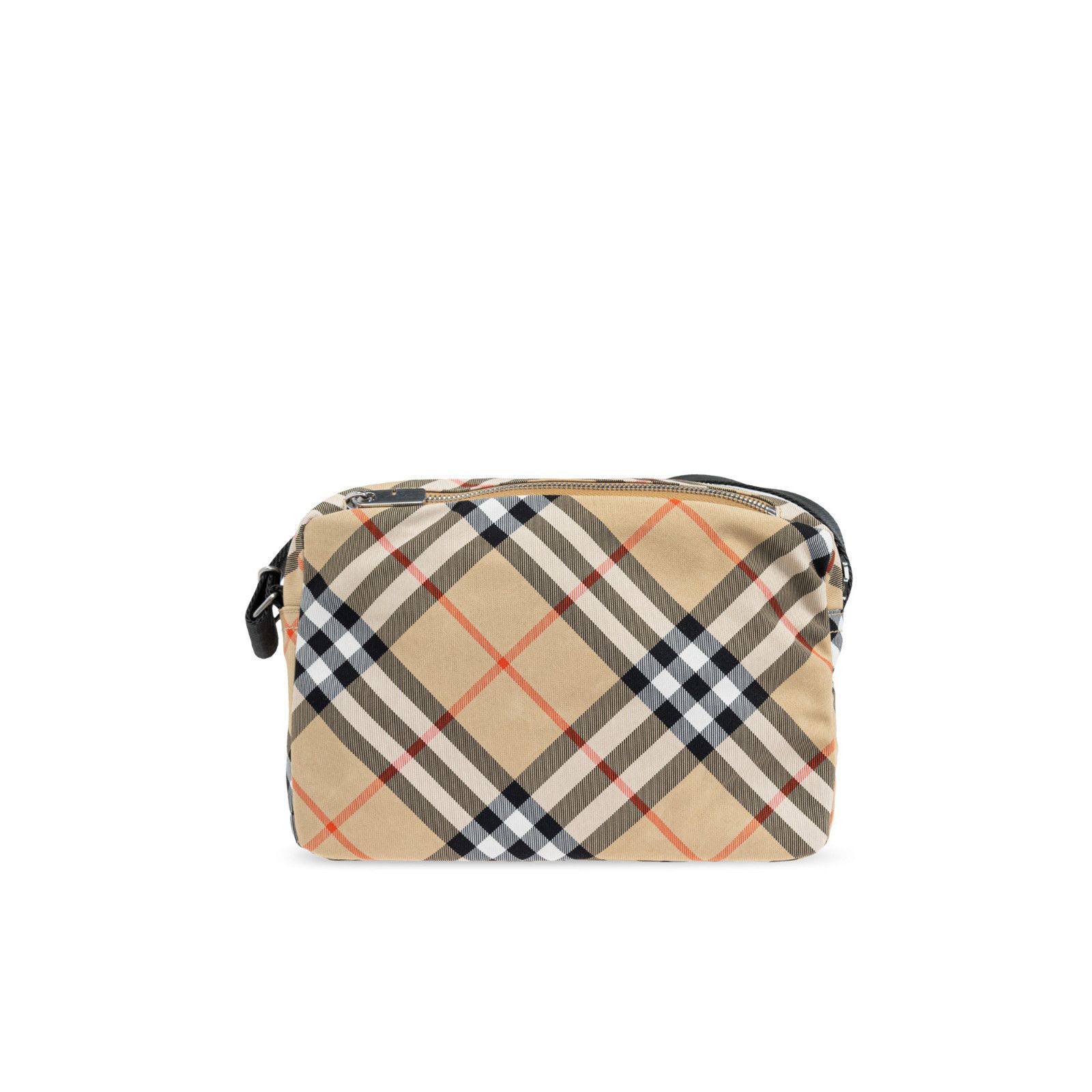 Burberry BURBERRY Checkered Pattern Beige Nylon Shoulder Bag New And Size ONE SIZE - 2 Thumbnail