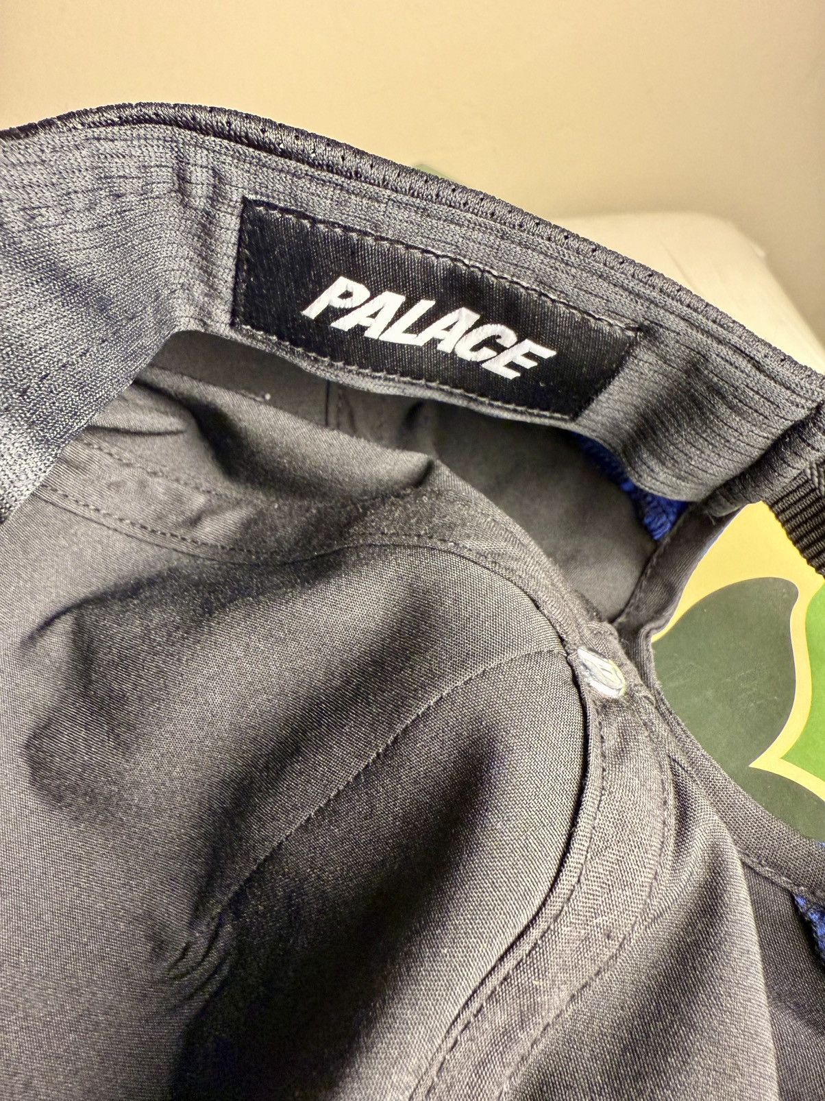 Palace Palace Palamat Shell 6-Panel Black Hat Size ONE SIZE - 12 Thumbnail