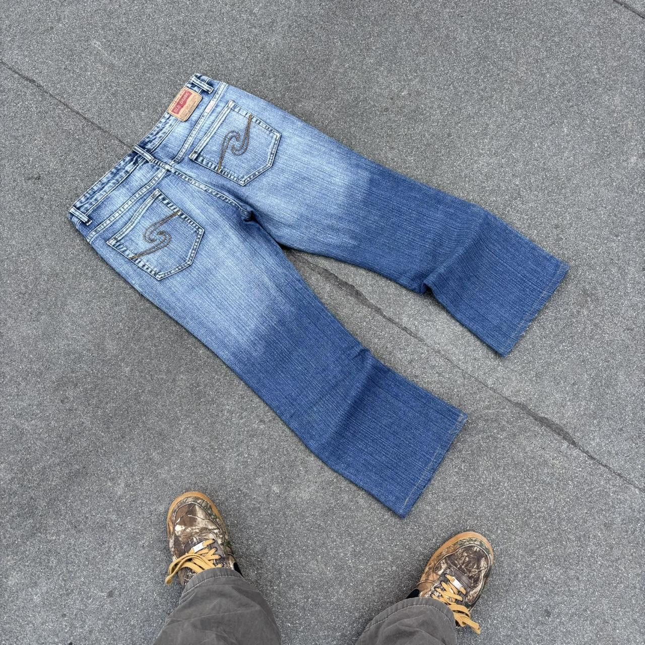 Japanese Brand × Vintage Vintage Faded denim Size US 36 / EU 52 - 6 Thumbnail