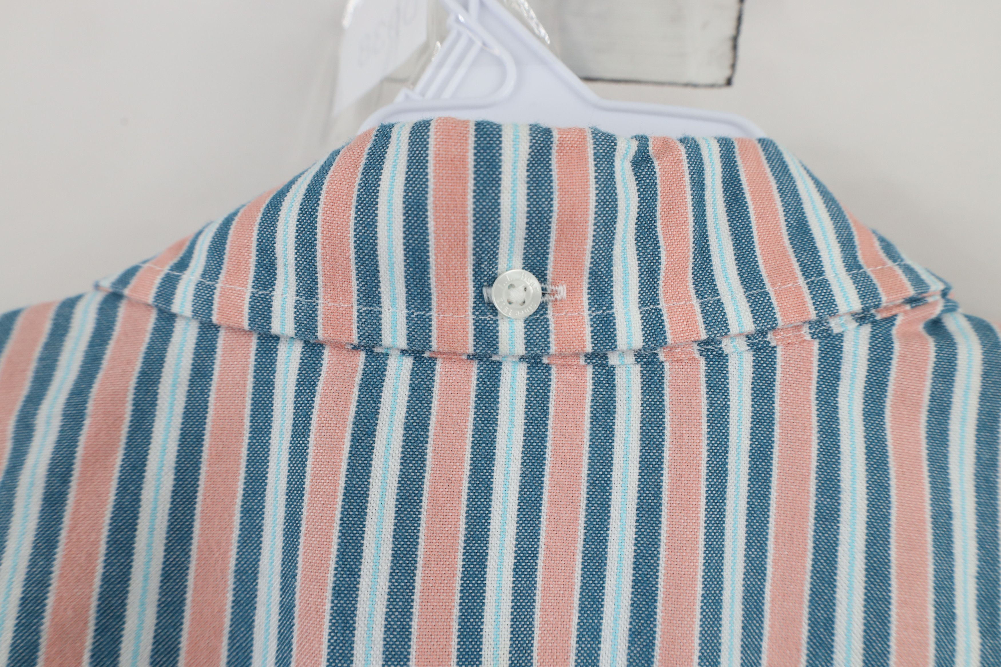 L.L. Bean × Vintage Vintage LL Bean Stretch Short Sleeve Button Down Shirt Size US XL / EU 56 / 4 - 7 Thumbnail