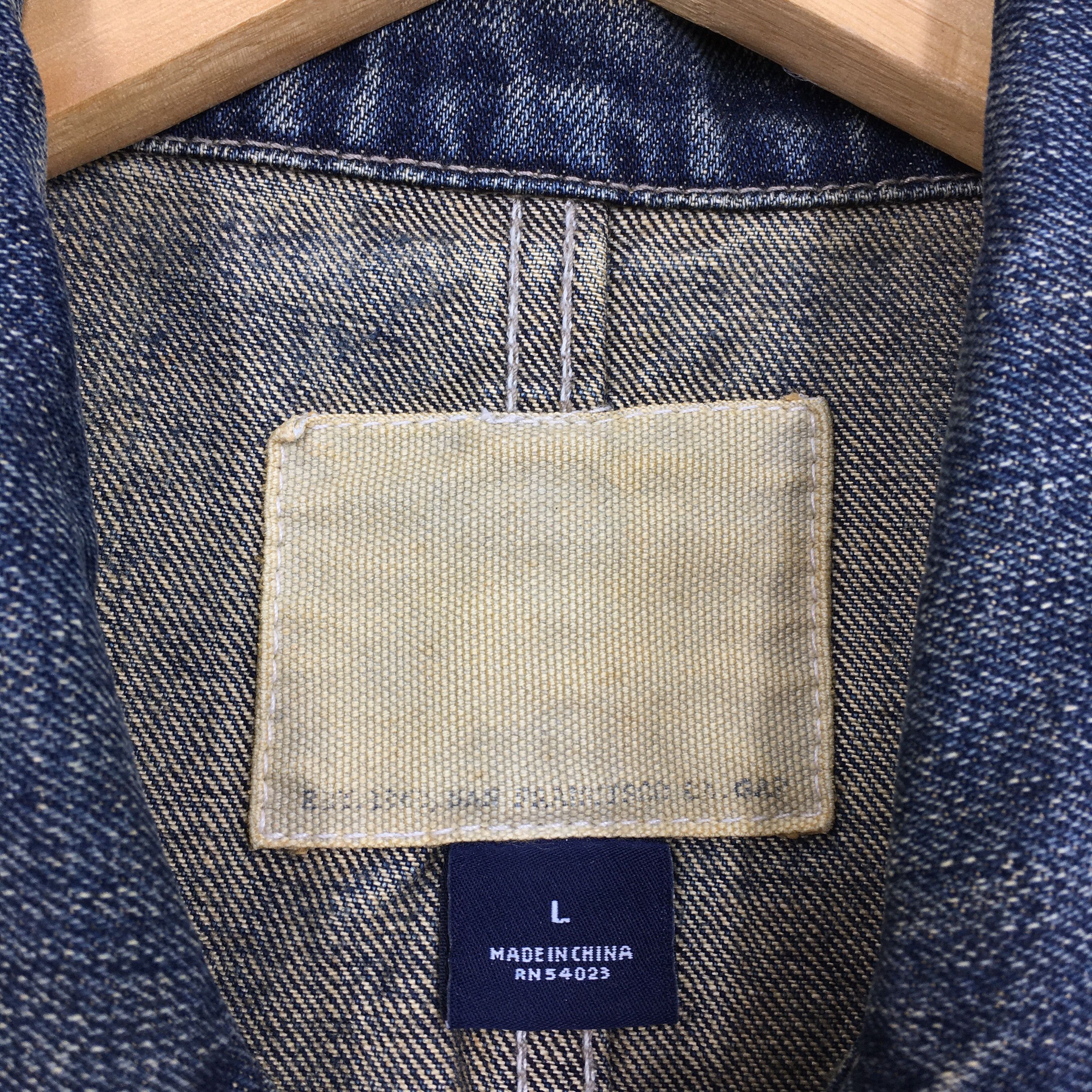 Gap Vintage 90s Gap American Denim Workers Chore Jacket Large Size US L / EU 52-54 / 3 - 4 Thumbnail