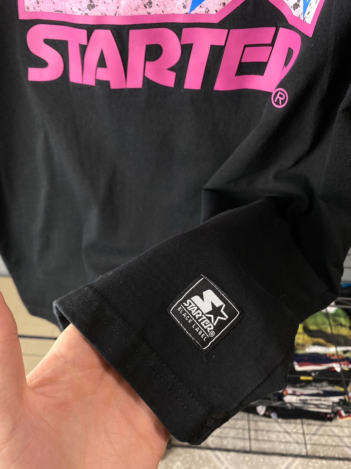 Starter Y2K Vintage Starter T Shirt Black Label Size US L / EU 52-54 / 3 - 4 Thumbnail