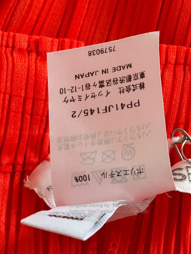 Issey Miyake Issey Miyake Red Pants Size 25" / US 0 / IT 36 - 4 Thumbnail