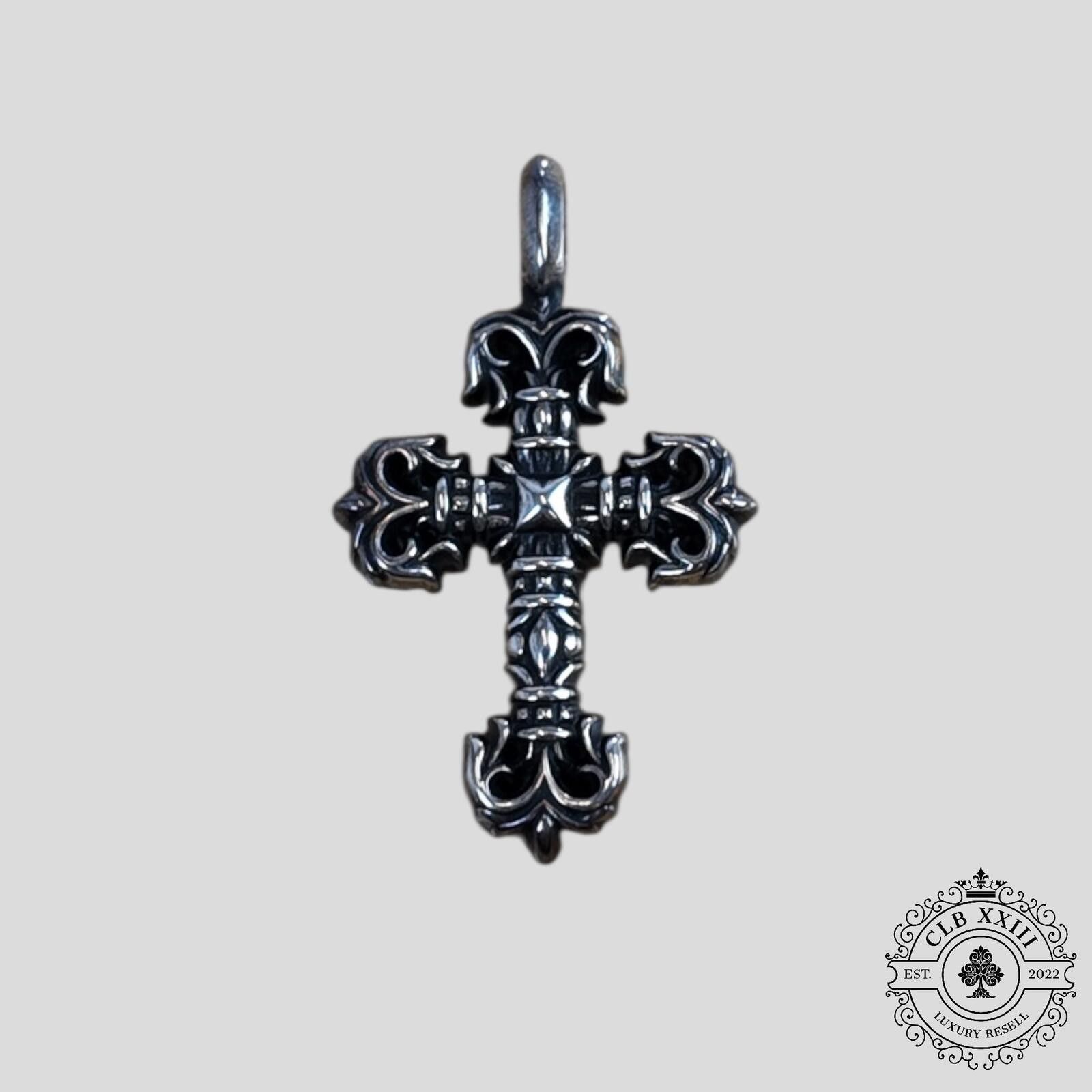 Chrome Hearts Chrome Hearts Filigree Cross Pendant 98' | Grailed