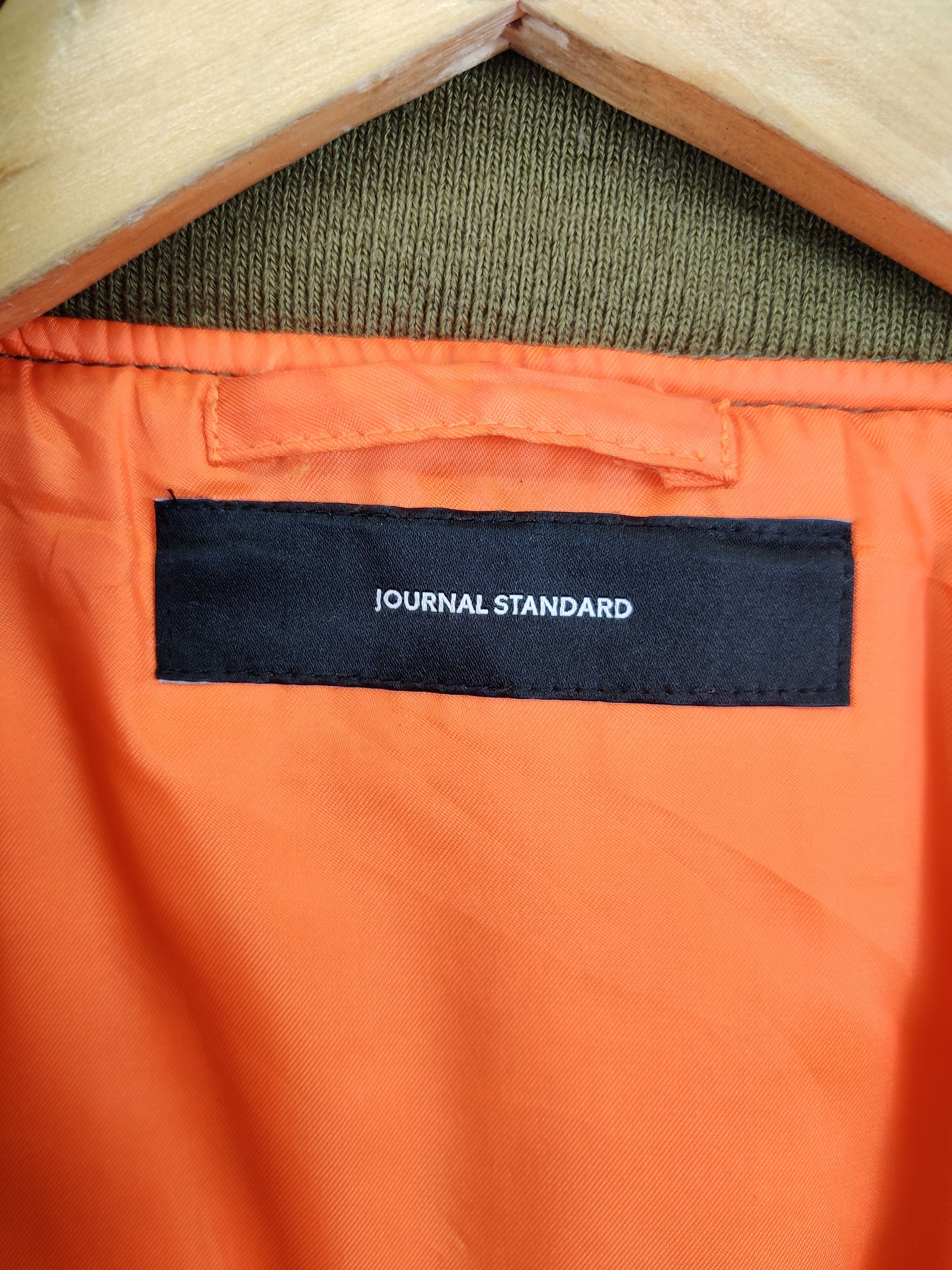 Japanese Brand Vintage Journal Standard Bomber Flight Jacket Olive Green Size US M / EU 48-50 / 2 - 13 Thumbnail