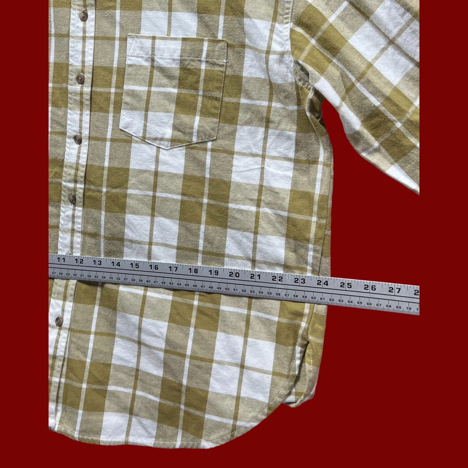 Other Universal Thread - Women's Long Sleeve Flannel Button-Down S Size L / US 10 / IT 46 - 6 Thumbnail