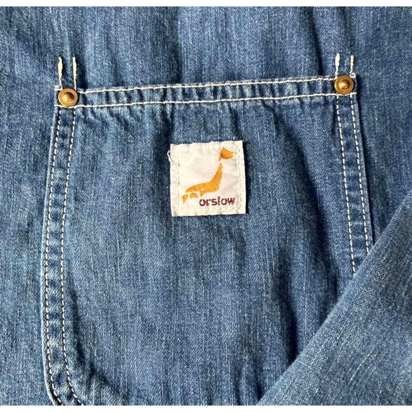 Orslow orSlow Or Slow x Beams Custom Chore Jacket Made in Japan Men's Size M(2) Jacket Size US M / EU 48-50 / 2 - 4 Thumbnail