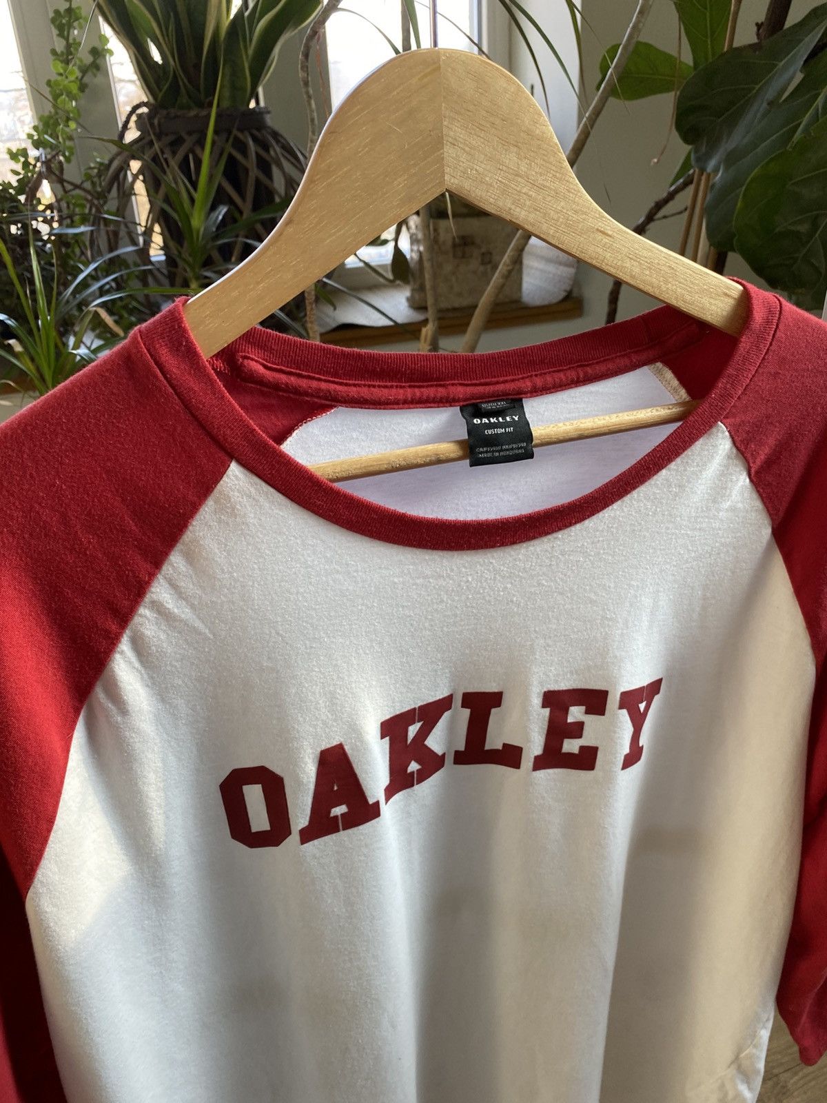 Oakley × Vintage OAKLEY OVERSIZE LONGSLEEVE 3/4 SLEEVE Size US XL / EU 56 / 4 - 2 Thumbnail